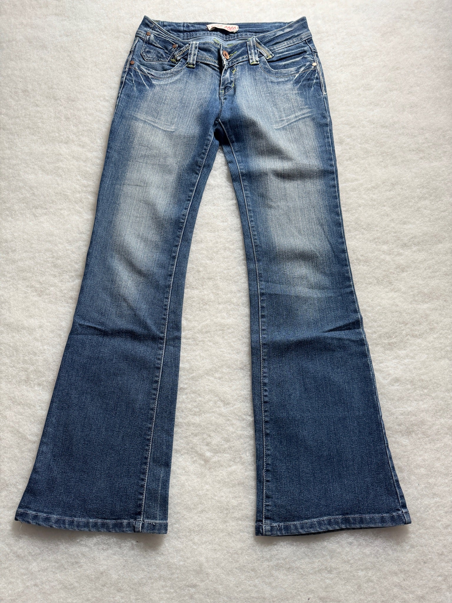 Boot Cut Low Waist Jeans