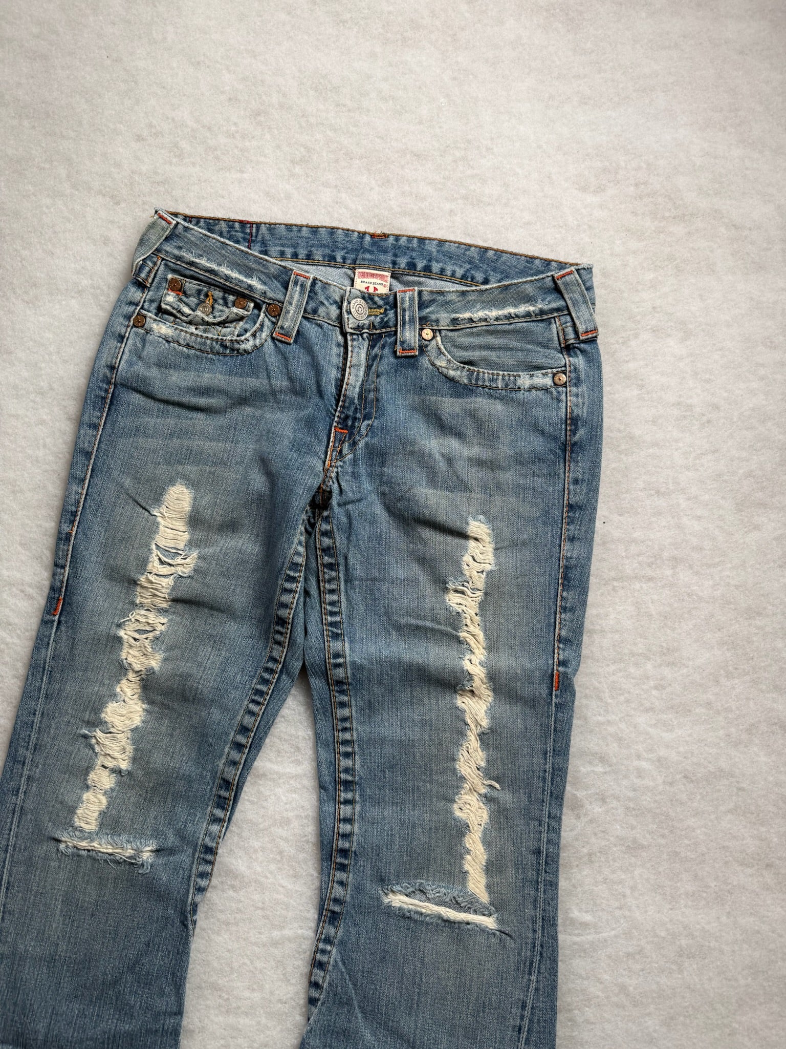 True Religion Boot Cut Low Waist Jeans 30