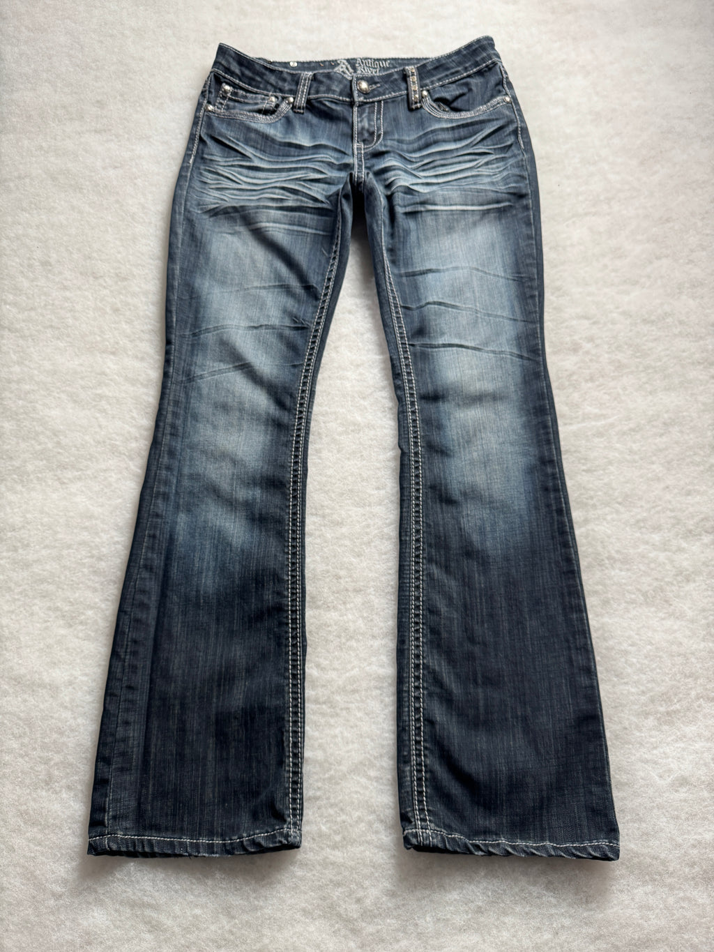 Boot Cut Low Waist Jeans