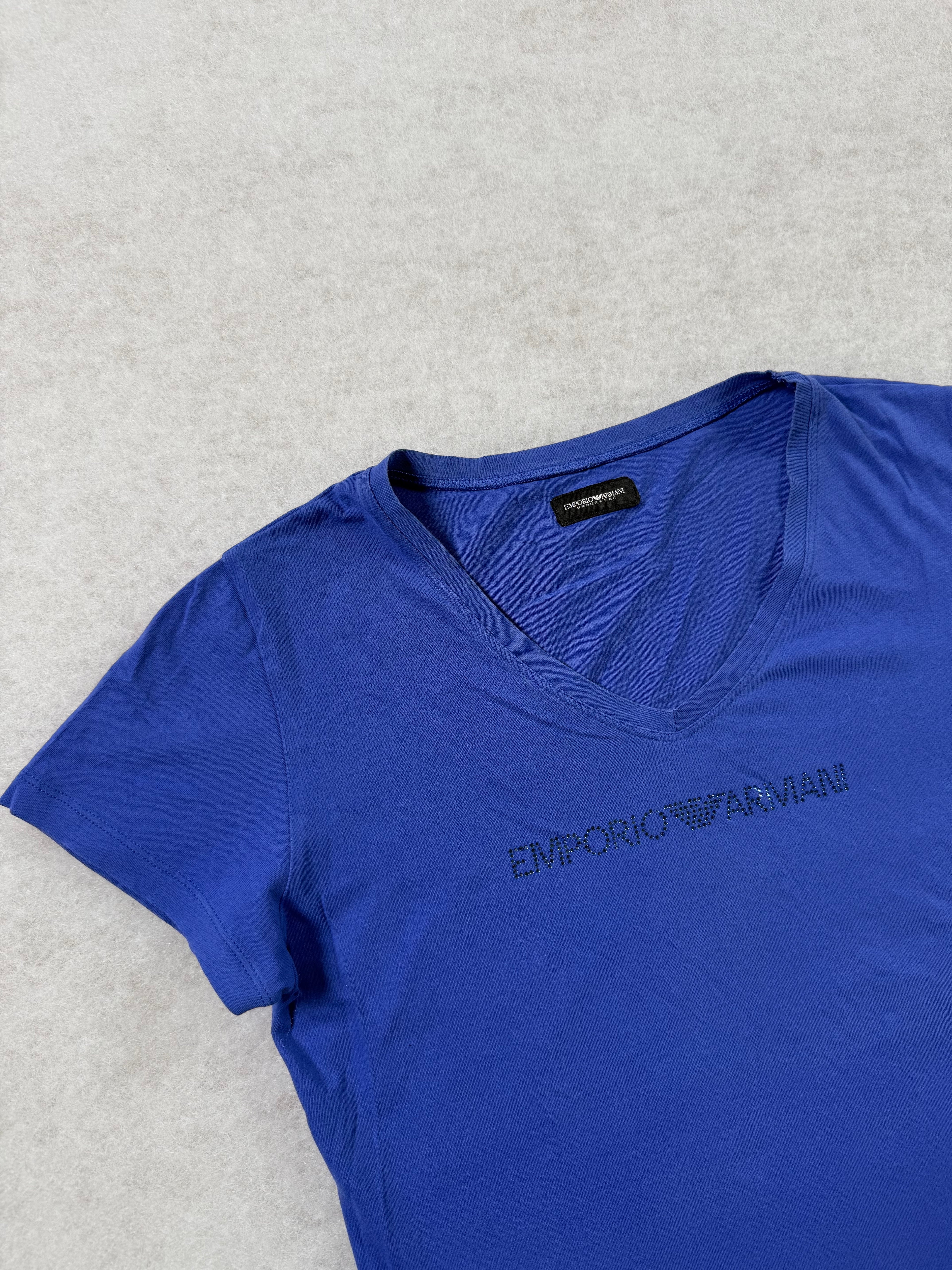 Armani Top mit Steinen