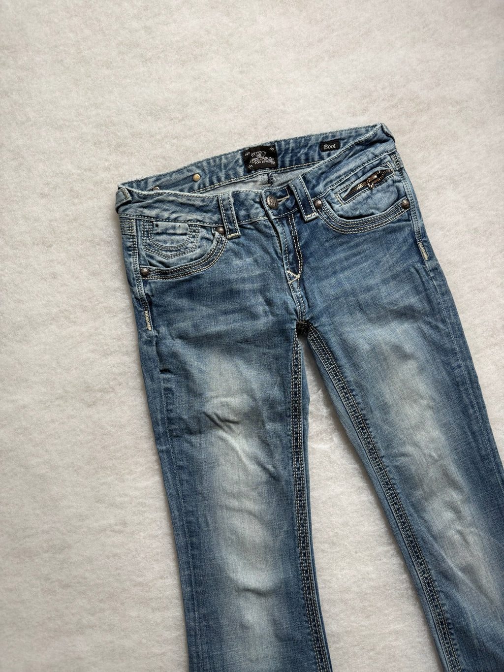 Boot Cut Low Waist Jeans 26
