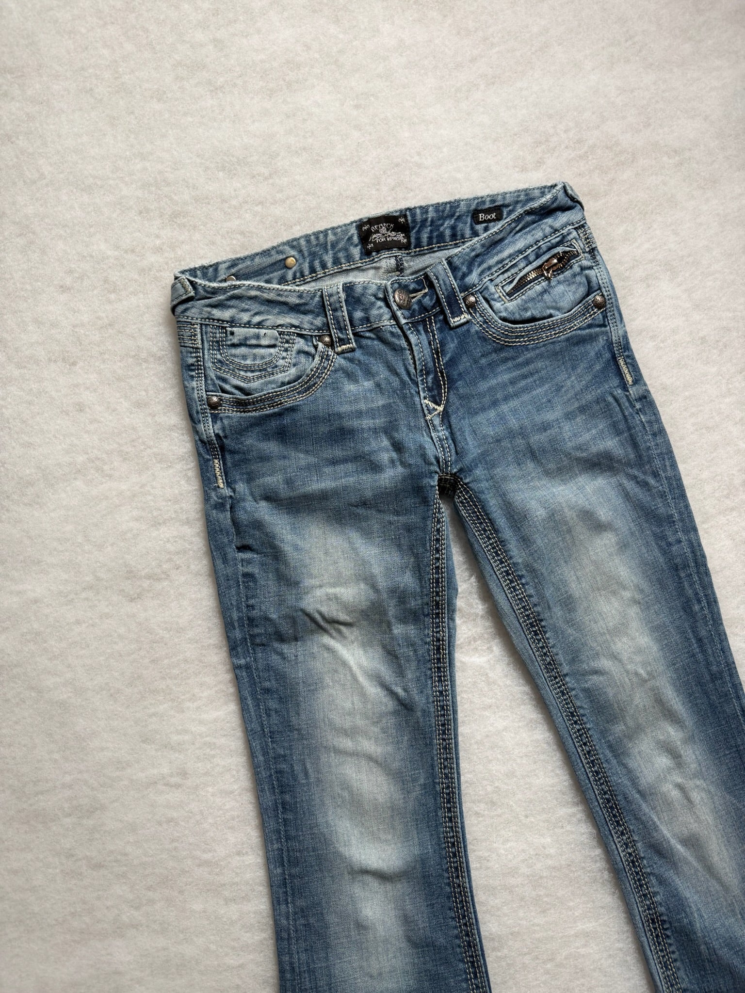 Boot Cut Low Waist Jeans 26