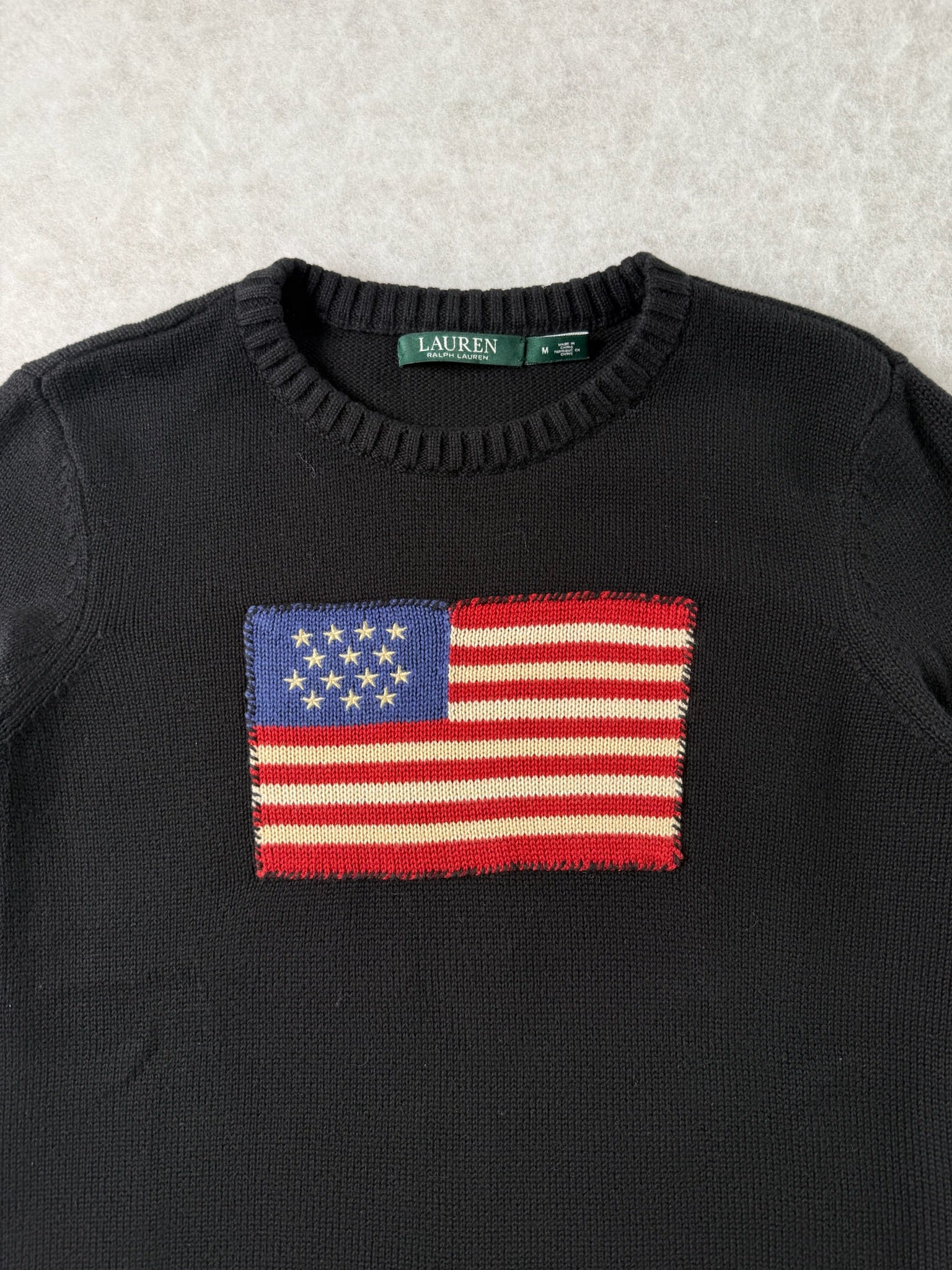 Ralph Lauren Strickpullover mit USA Flagge