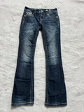 Miss Me Boot Cut Low Waist Jeans 25