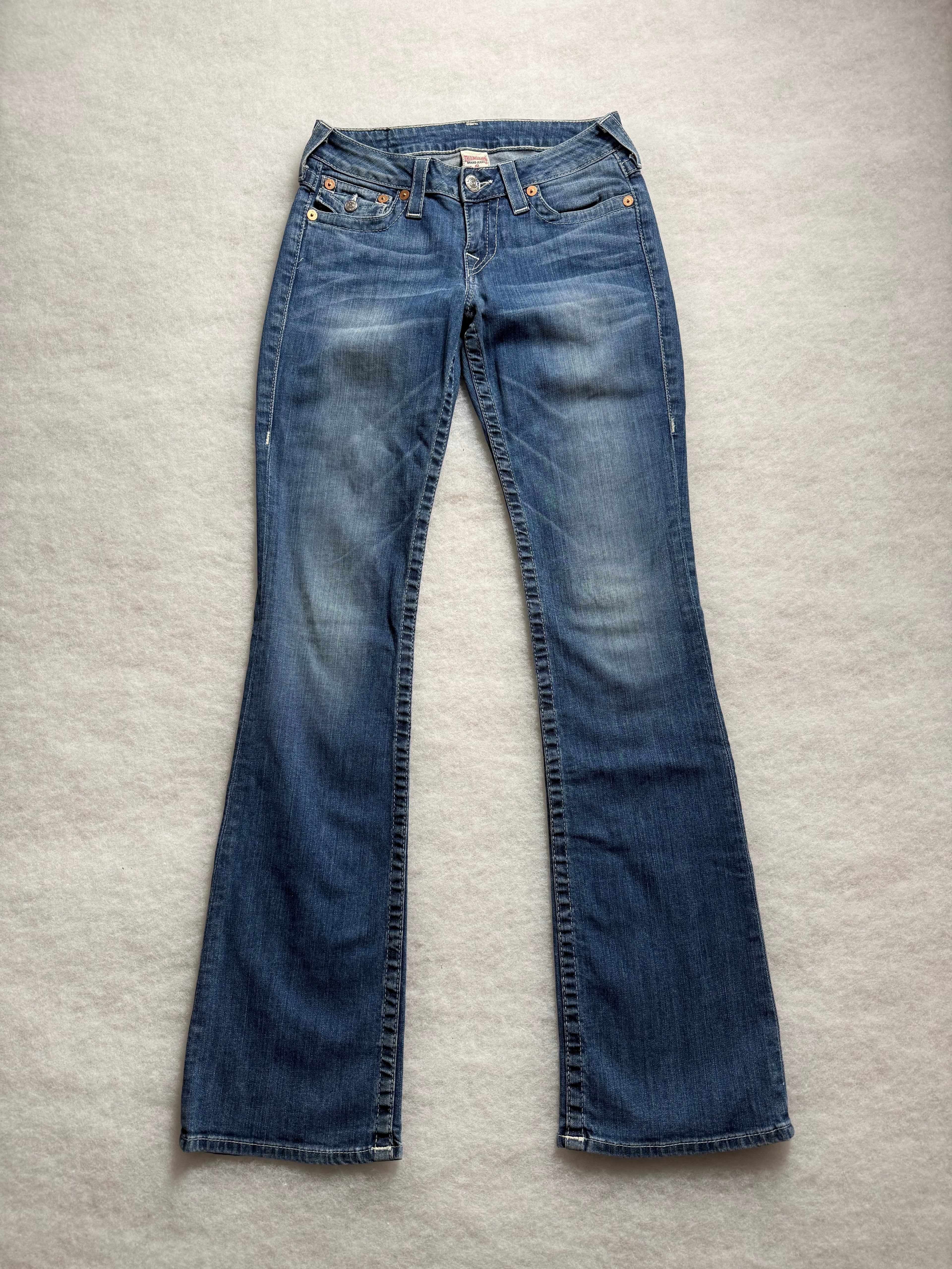 True Religion Boot Cut Low Waist Jeans 27