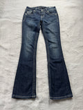 Miss Me Boot Cut Low Waist Jeans 26
