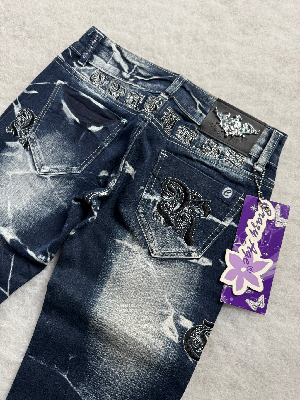 Crazy Age Boot Cut Low Waist Jeans 28