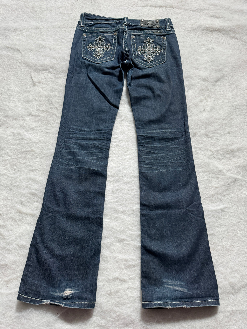 Miss Me Boot Cut Low Waist Jeans 29