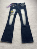 Crazy Age Boot Cut Low Waist Jeans 30