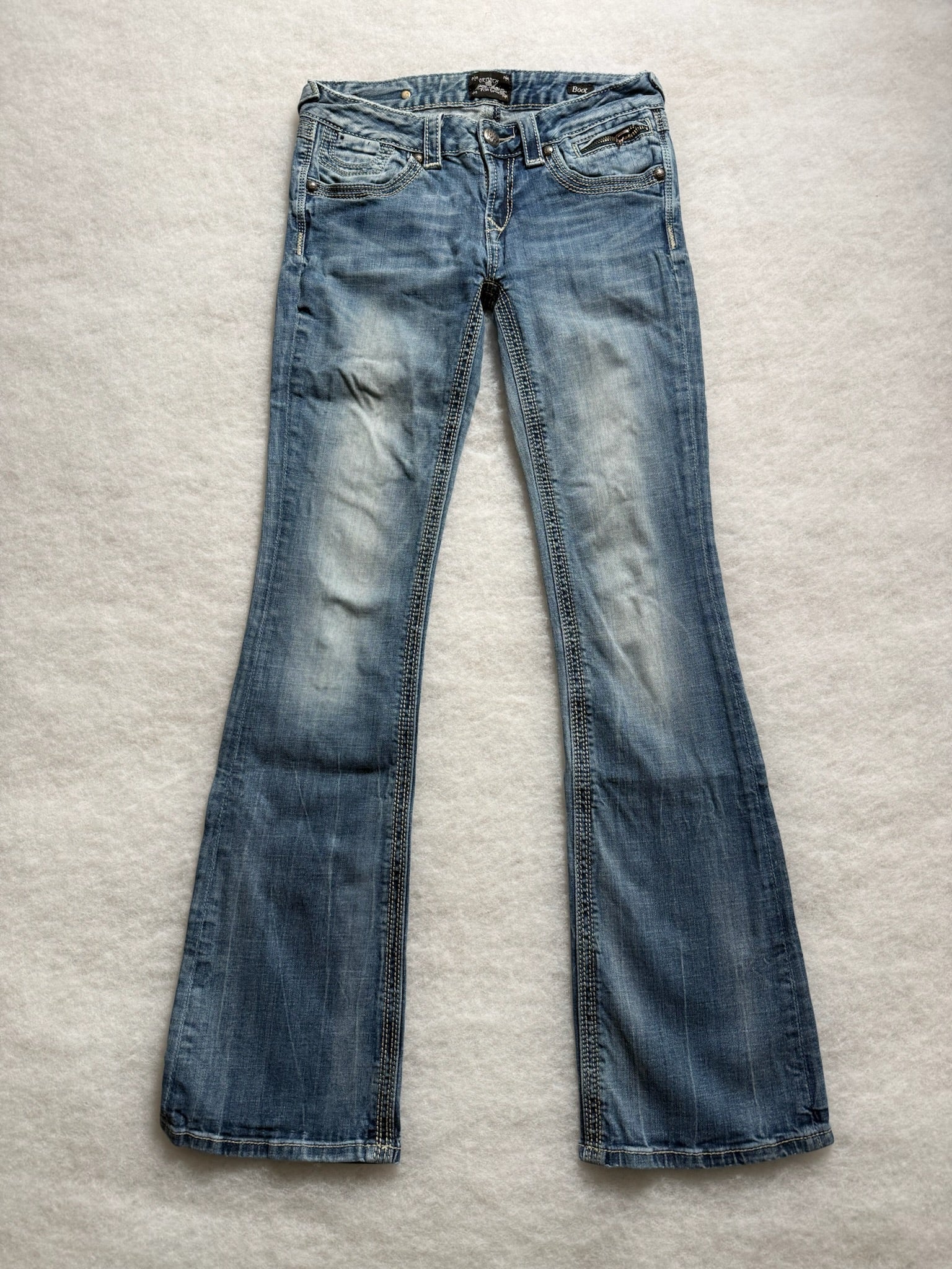 Boot Cut Low Waist Jeans 26