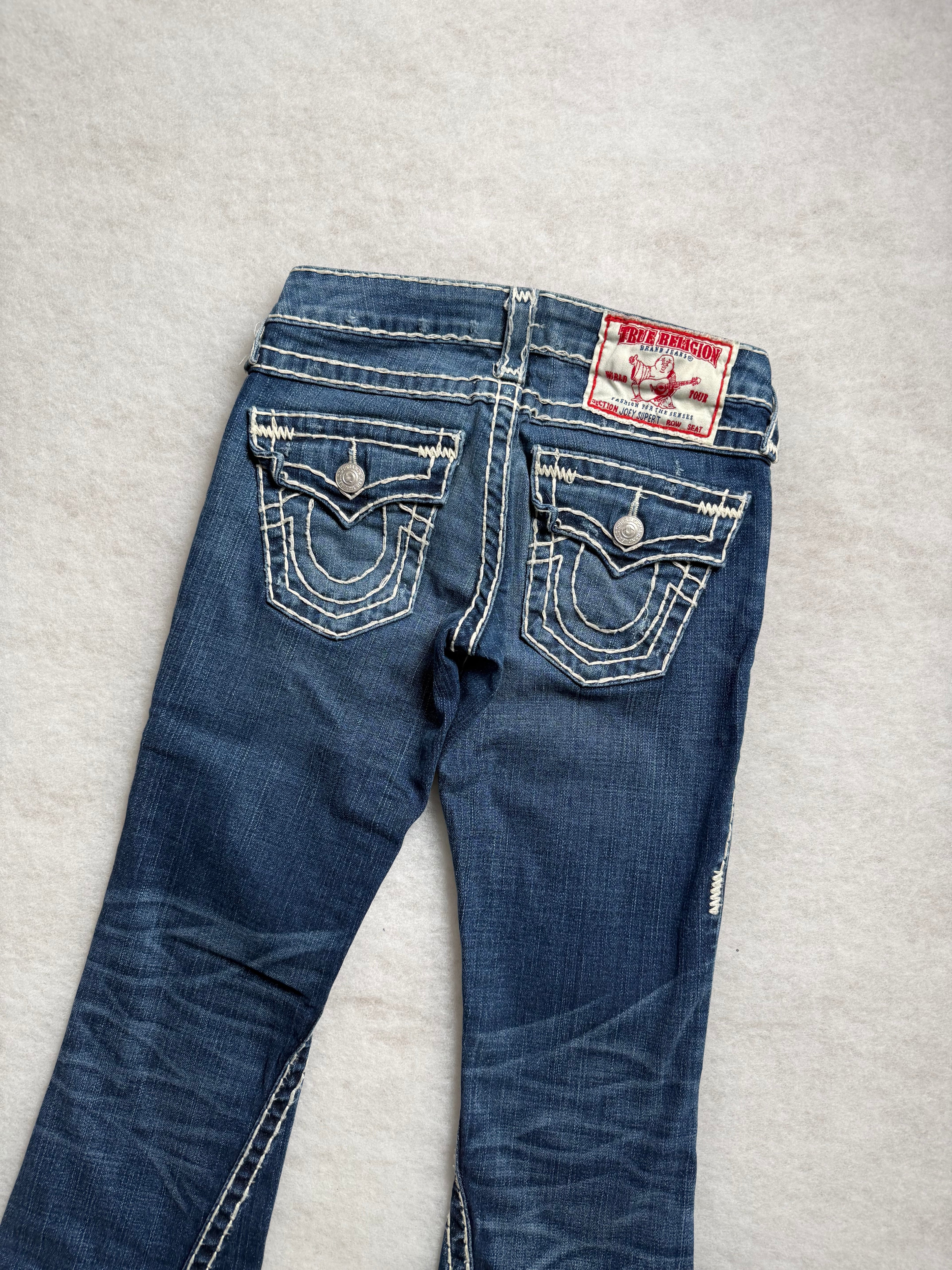 True Religion Boot Cut Low Waist Jeans 24