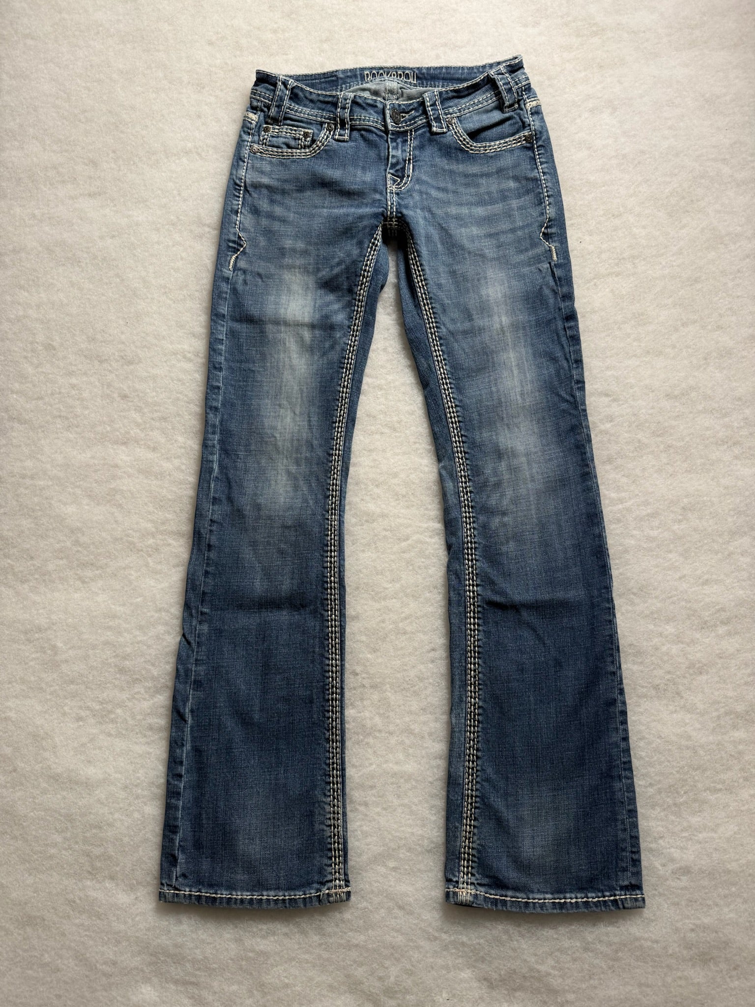 Boot Cut Low Waist Jeans