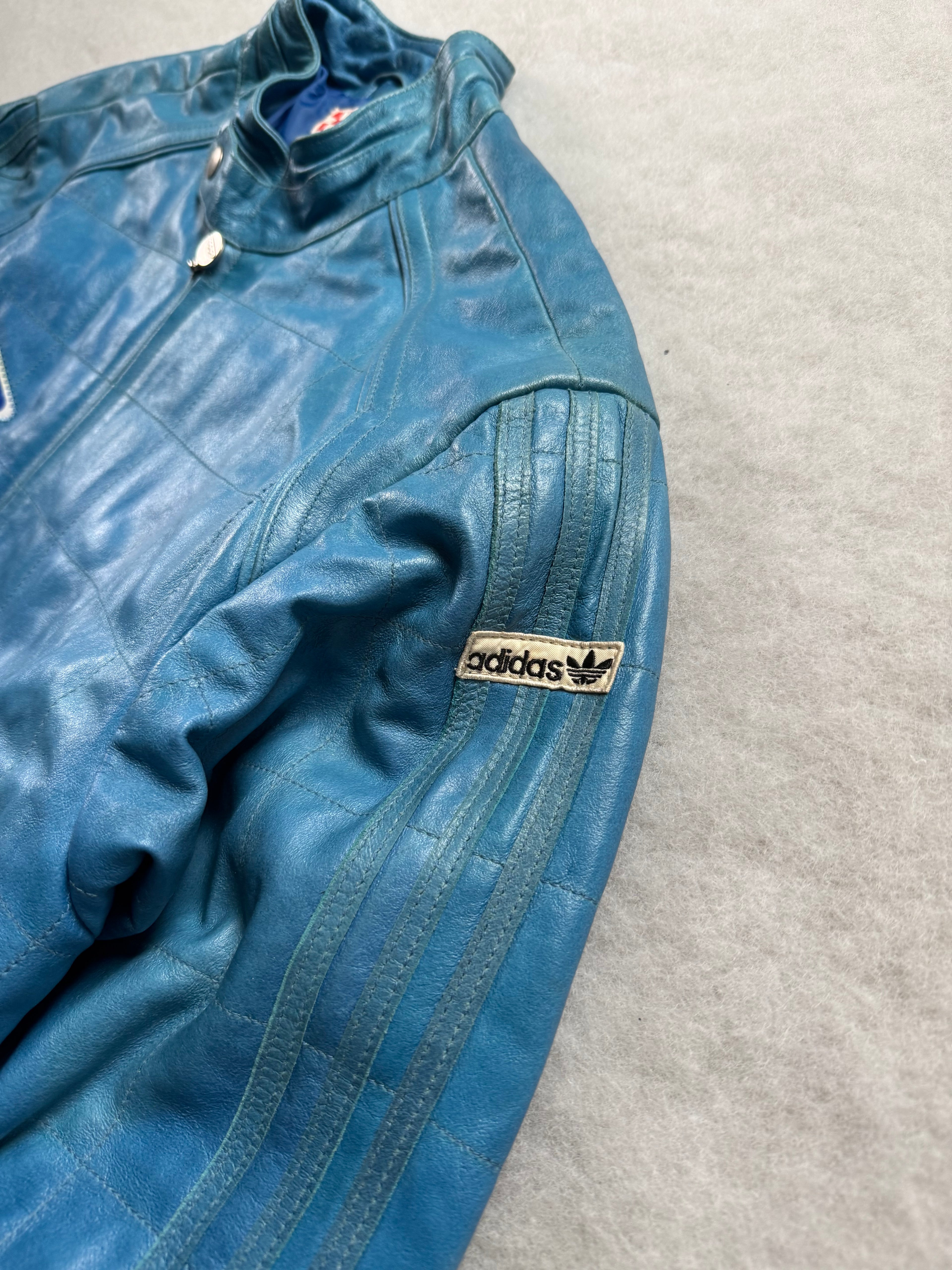 Adidas Leder Good Year Übergangsjacke