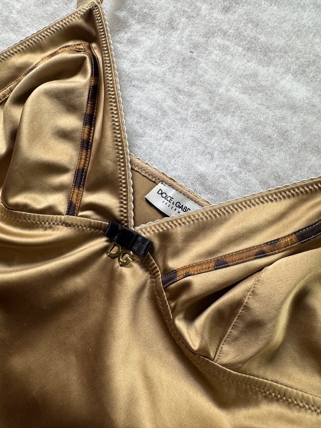 Goldenes Dolce & Gabbana Trägertop