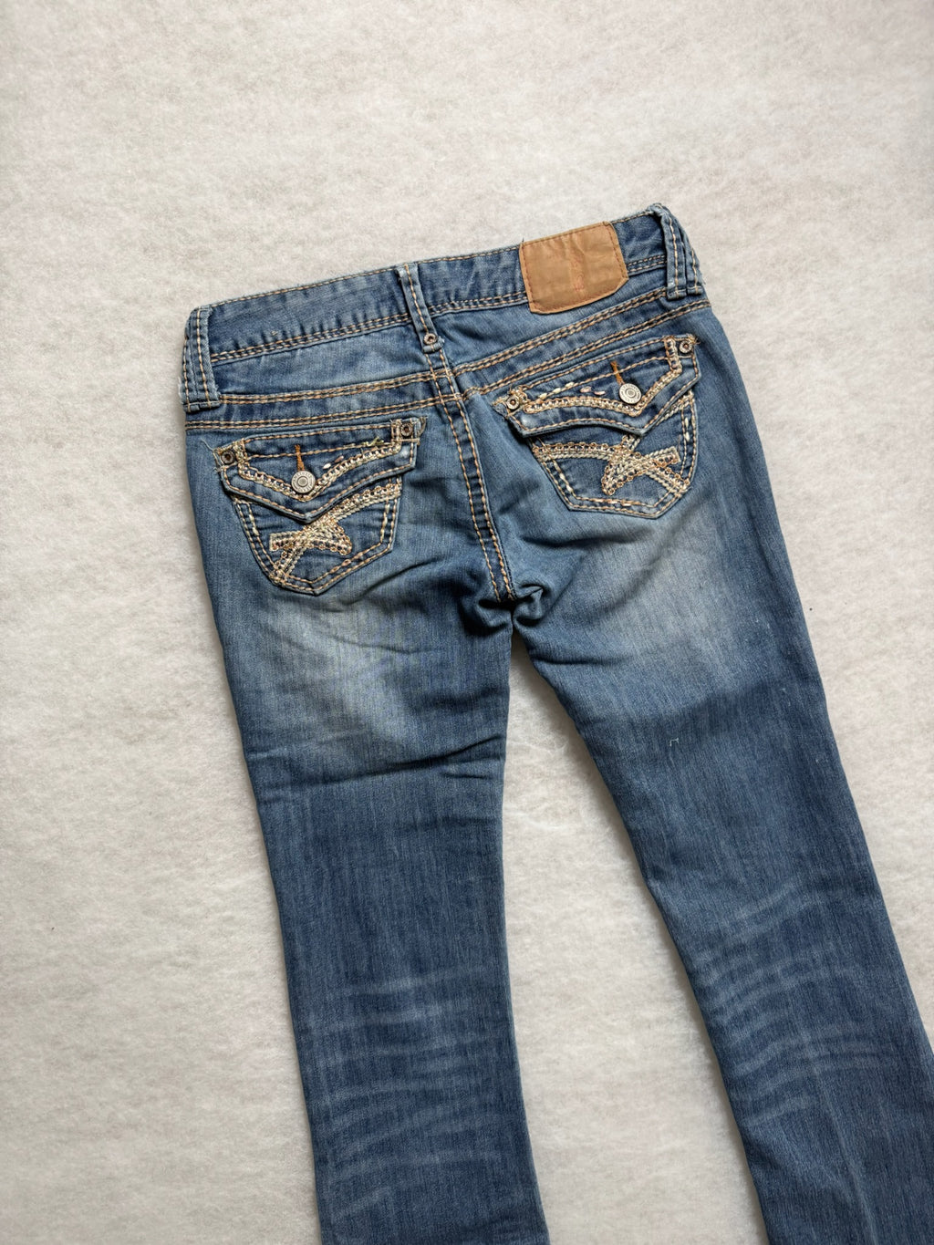 Boot Cut Low Waist Jeans