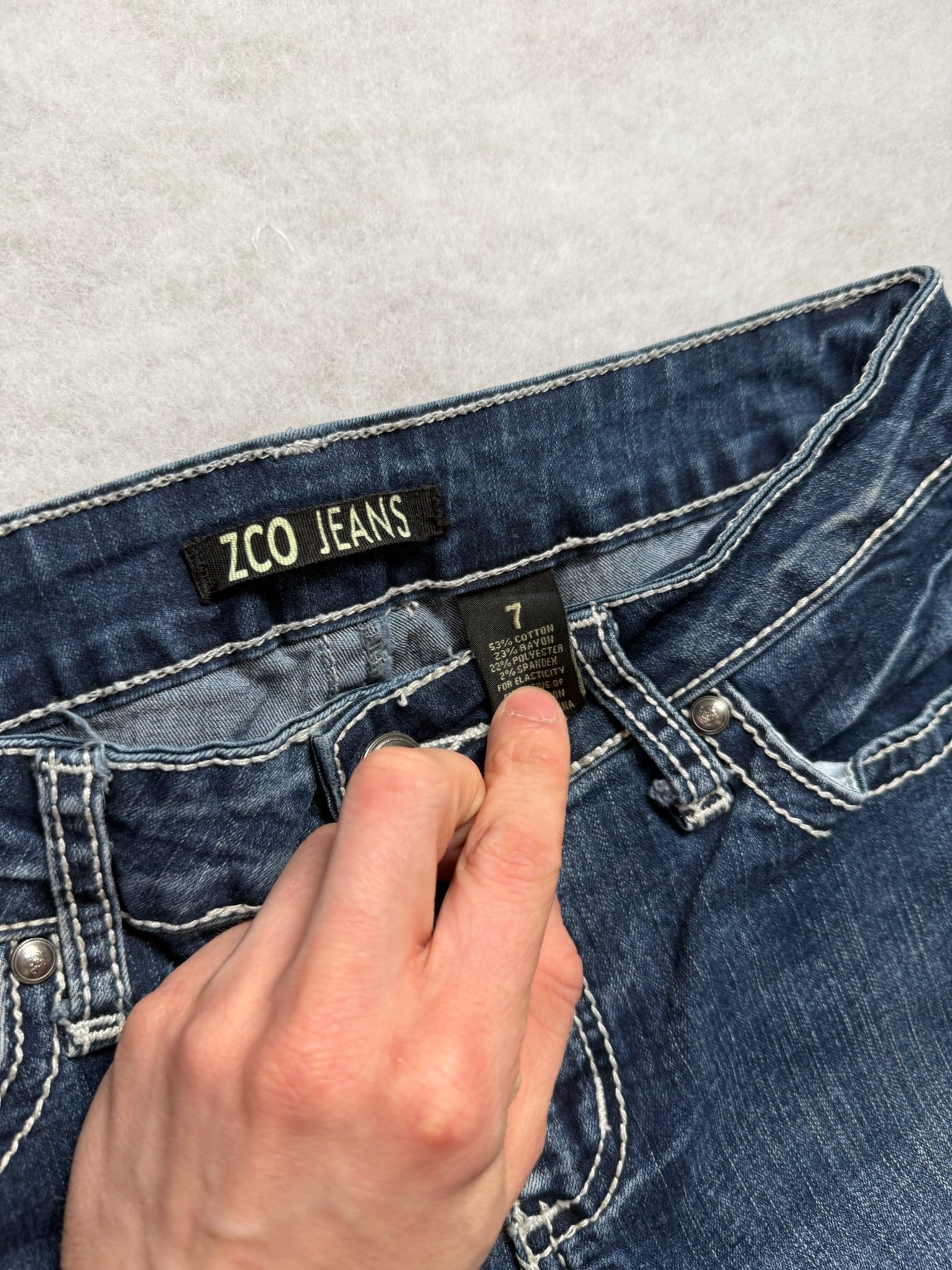 ZOO Boot Cut Low Waist Jeans