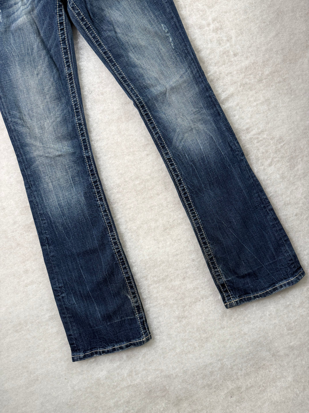 Miss Me Boot Cut Low Waist Jeans 28