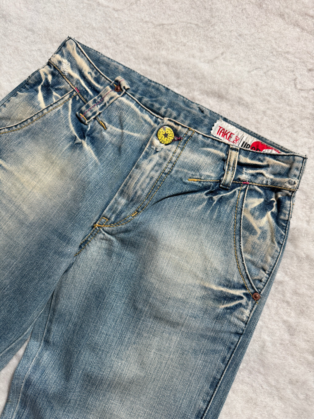 Boot Cut Low Waist Jeans