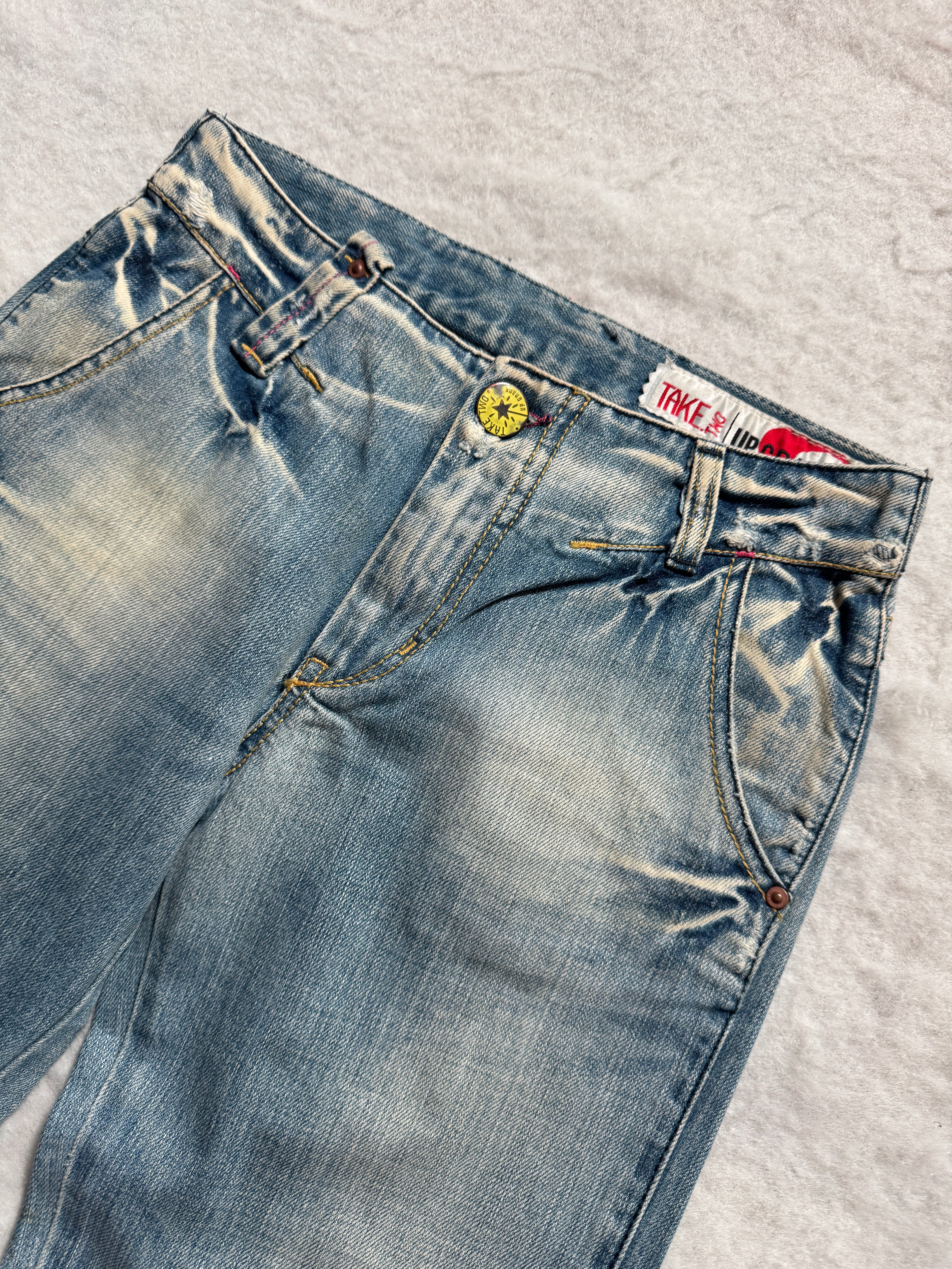 Boot Cut Low Waist Jeans