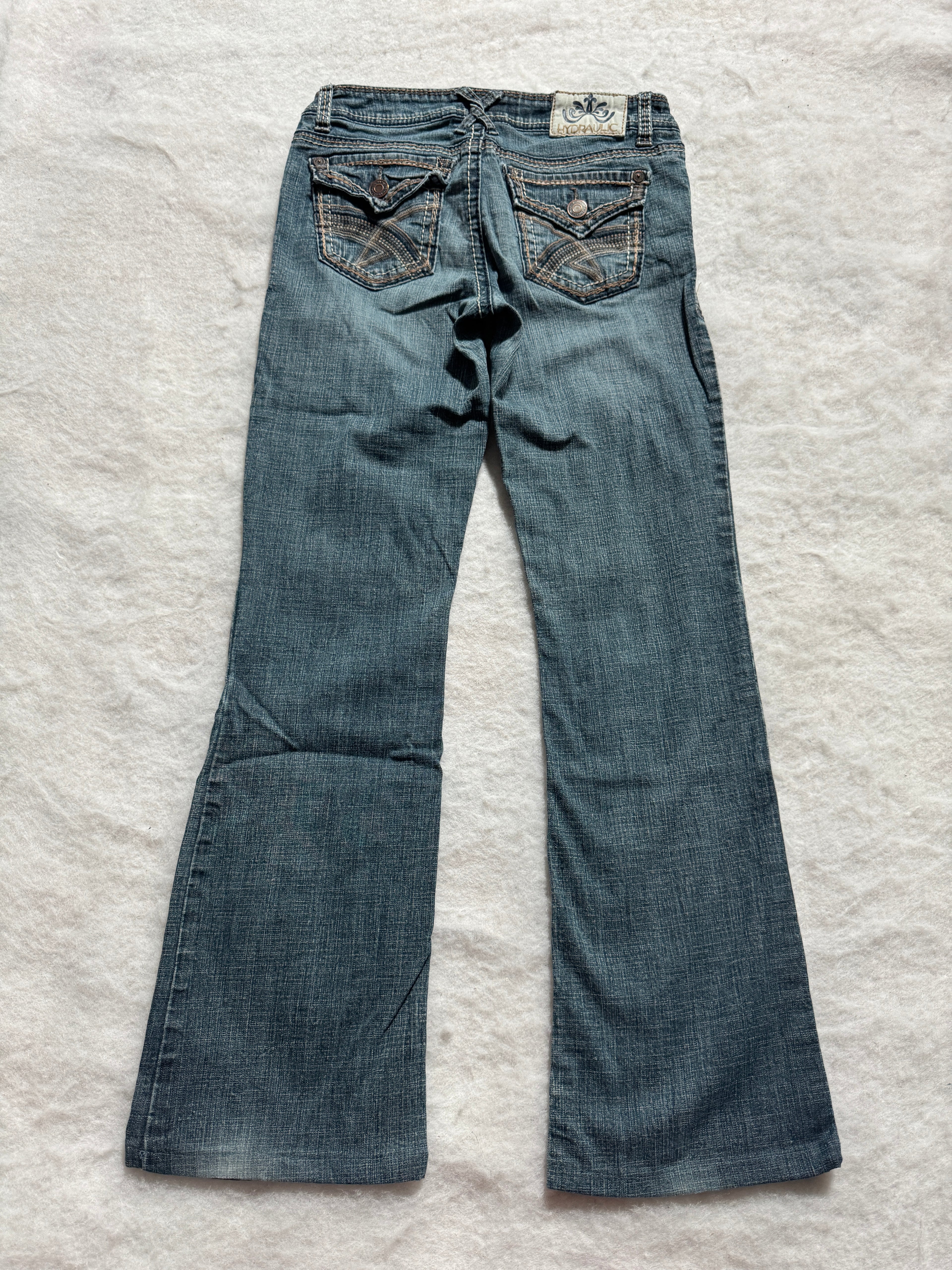 Boot Cut Low Waist Jeans