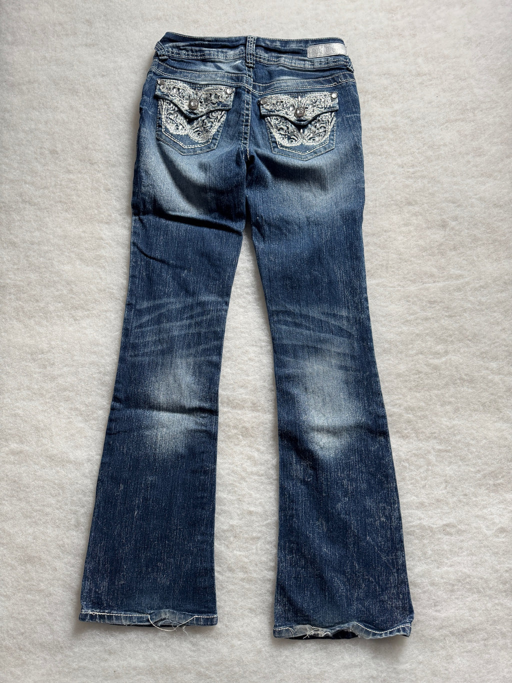Boot Cut Low Waist Jeans