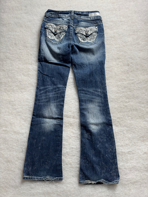 Boot Cut Low Waist Jeans