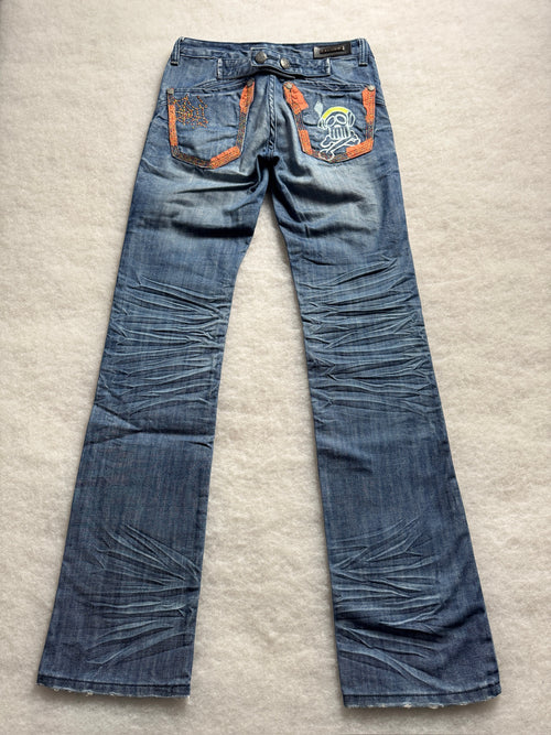 Boot Cut Low Waist Jeans