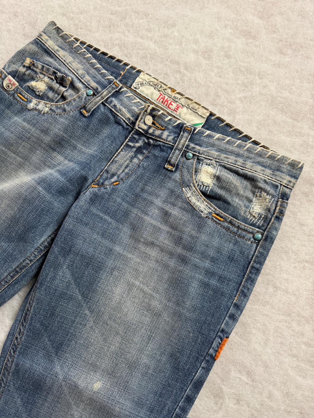 Take Two Boot Cut Low Waist Jeans