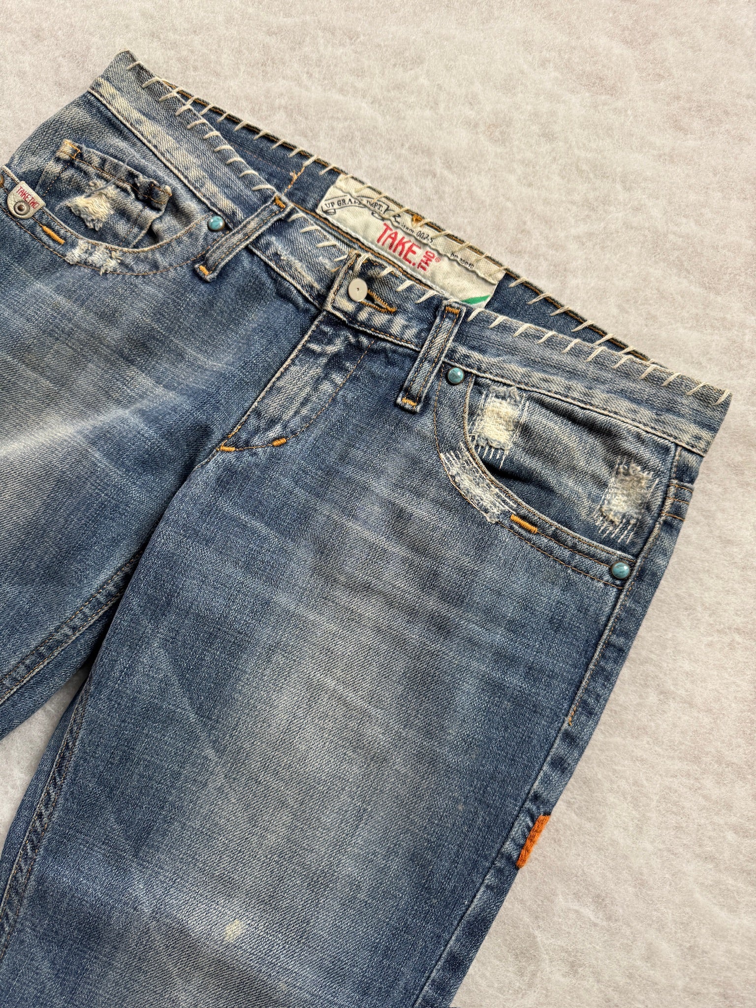 Take Two Boot Cut Low Waist Jeans