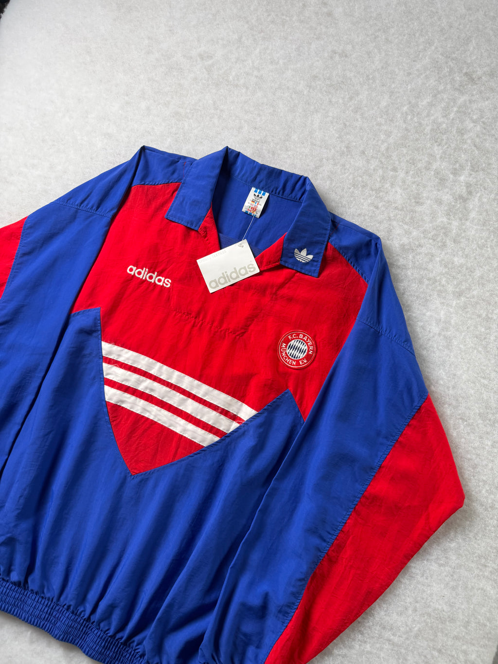 FC Bayern Adidas 90s Windbreaker Jacke