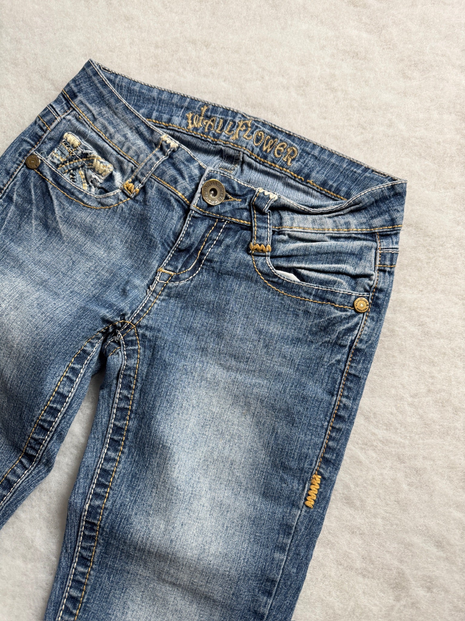 Boot Cut Low Waist Jeans