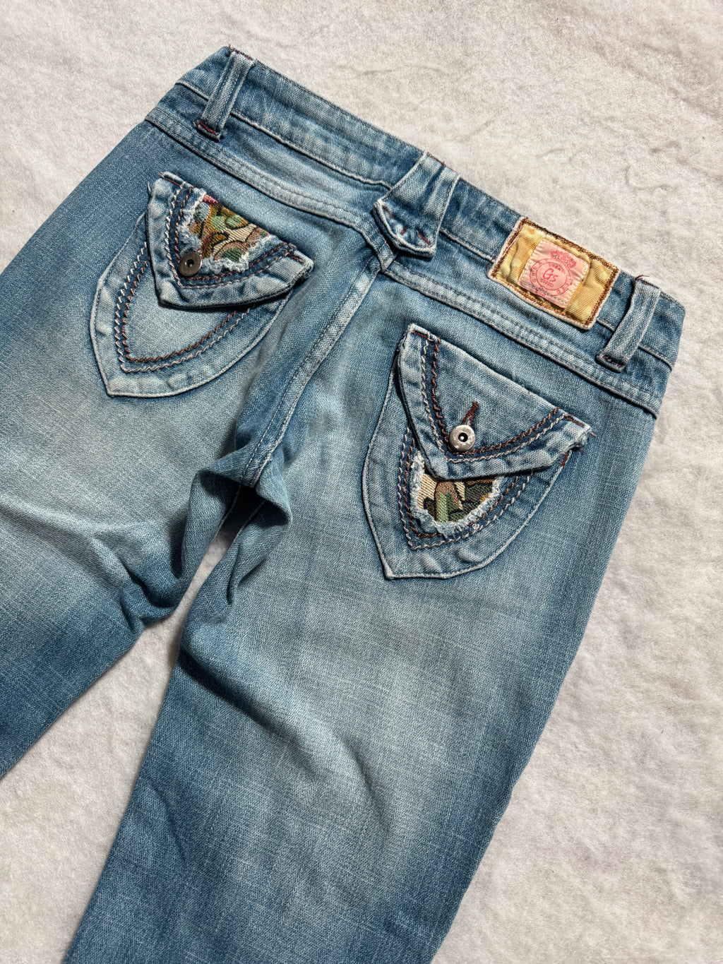 Boot Cut Low Waist Jeans
