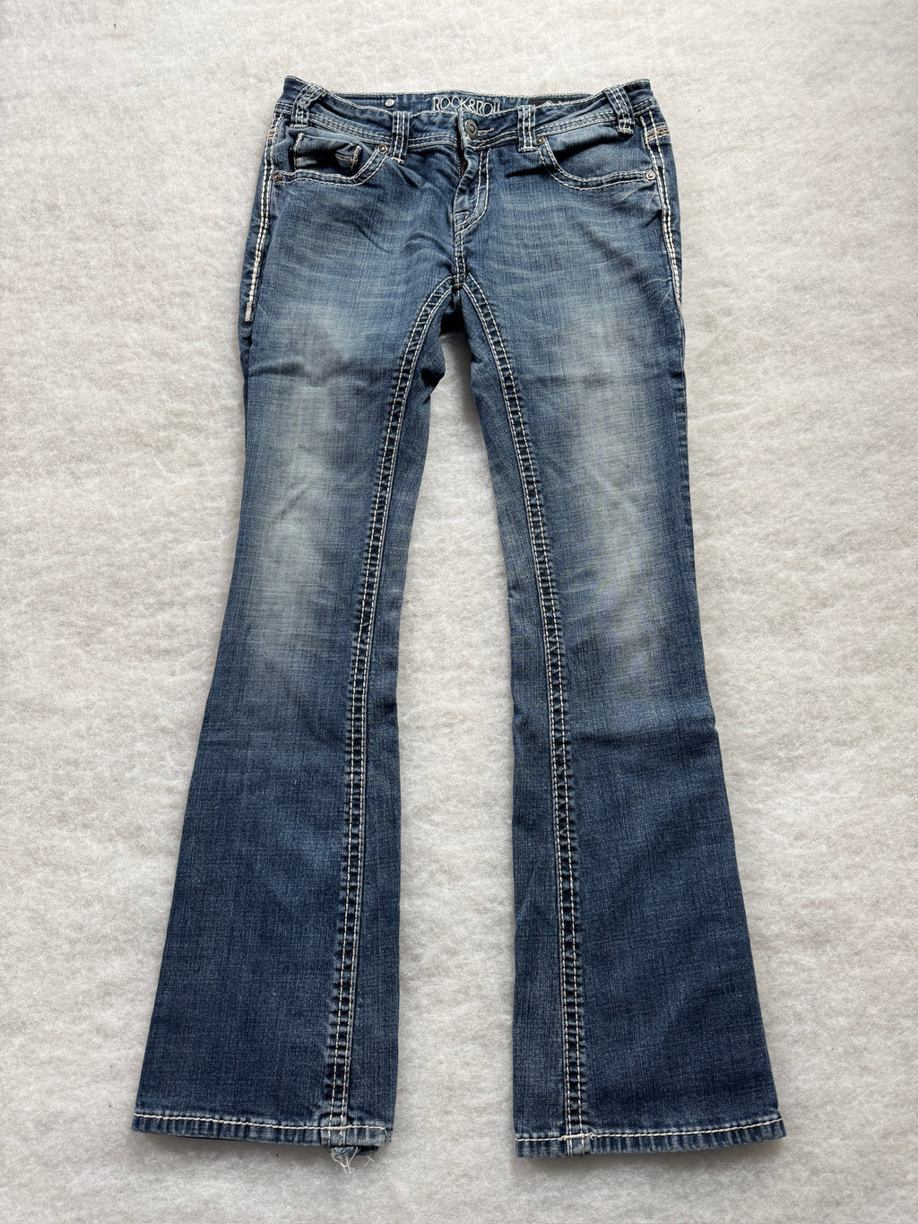 Boot Cut Low Waist Jeans
