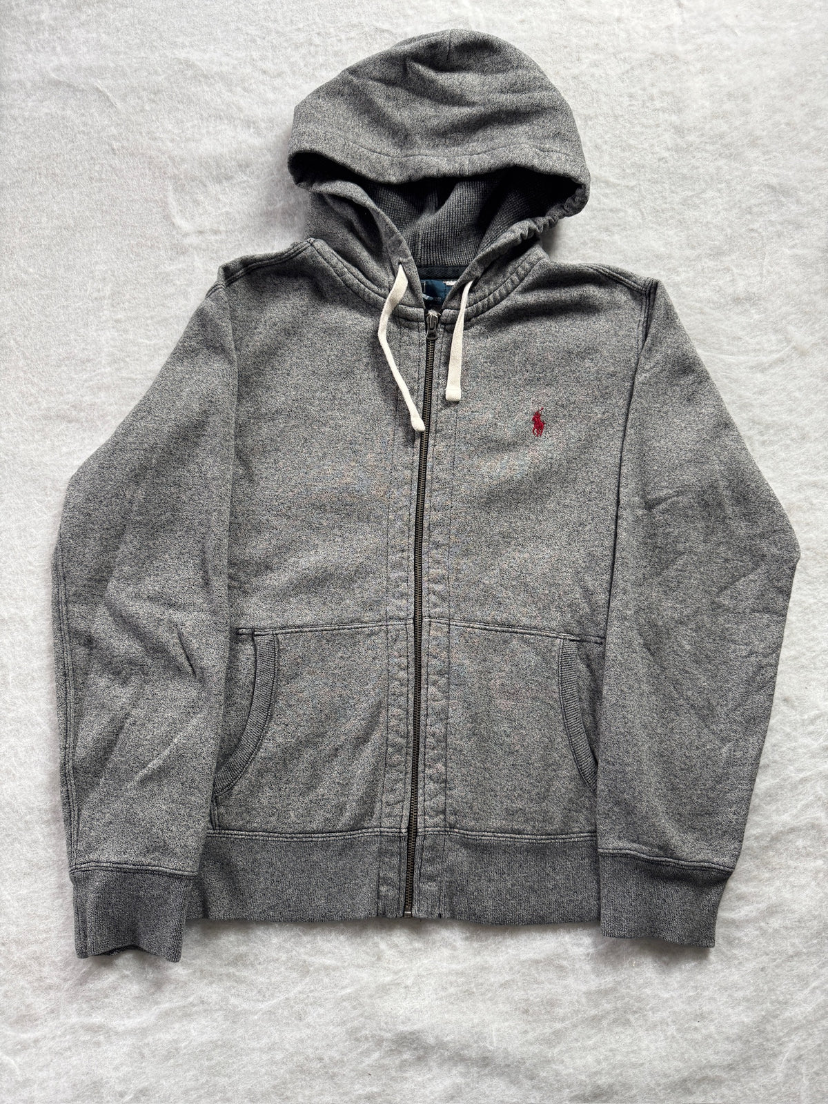 Ralph Lauren Hoodie Kapuzen Zip Pullover Grau, Foto 1 von 4