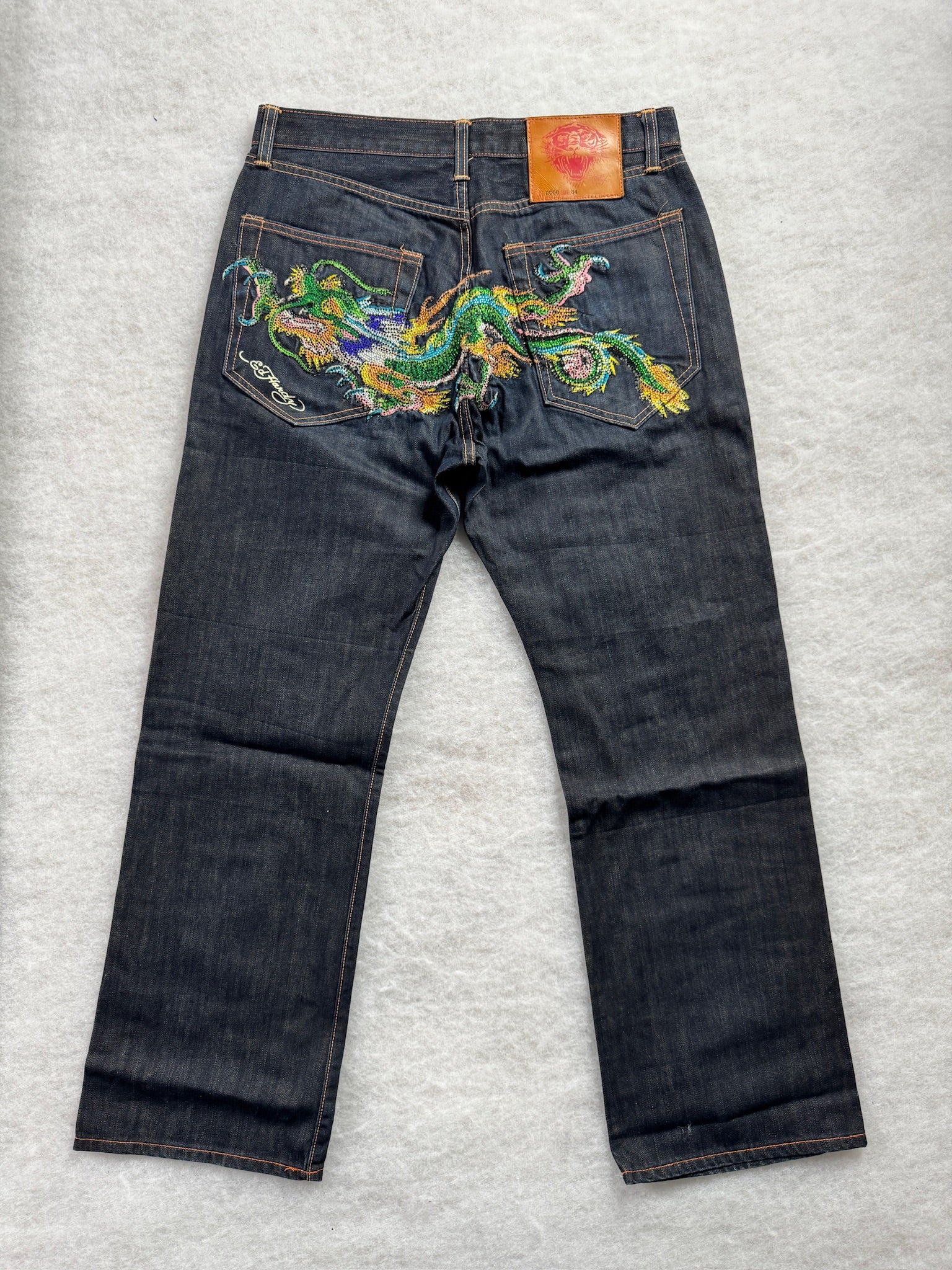 Ed Hardy Jeans Straight 34