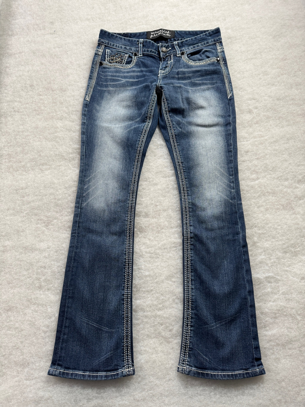 Boot Cut Low Waist Jeans