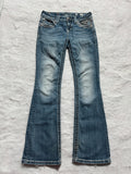 Miss Me Boot Cut Low Waist Jeans 26