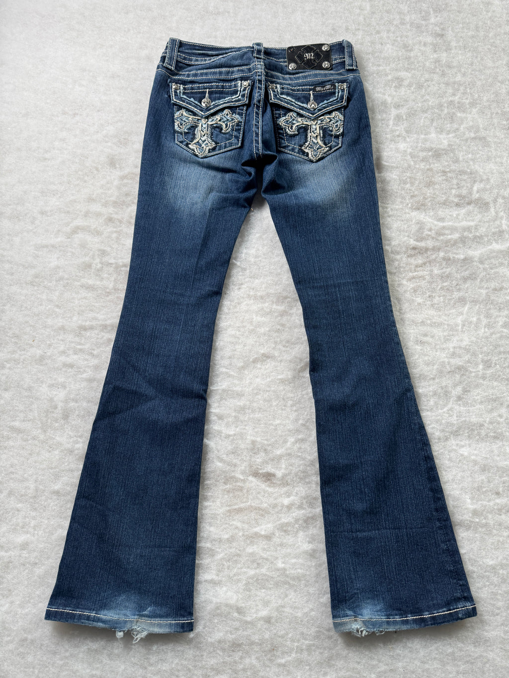 Miss Me Boot Cut Low Waist Jeans 26
