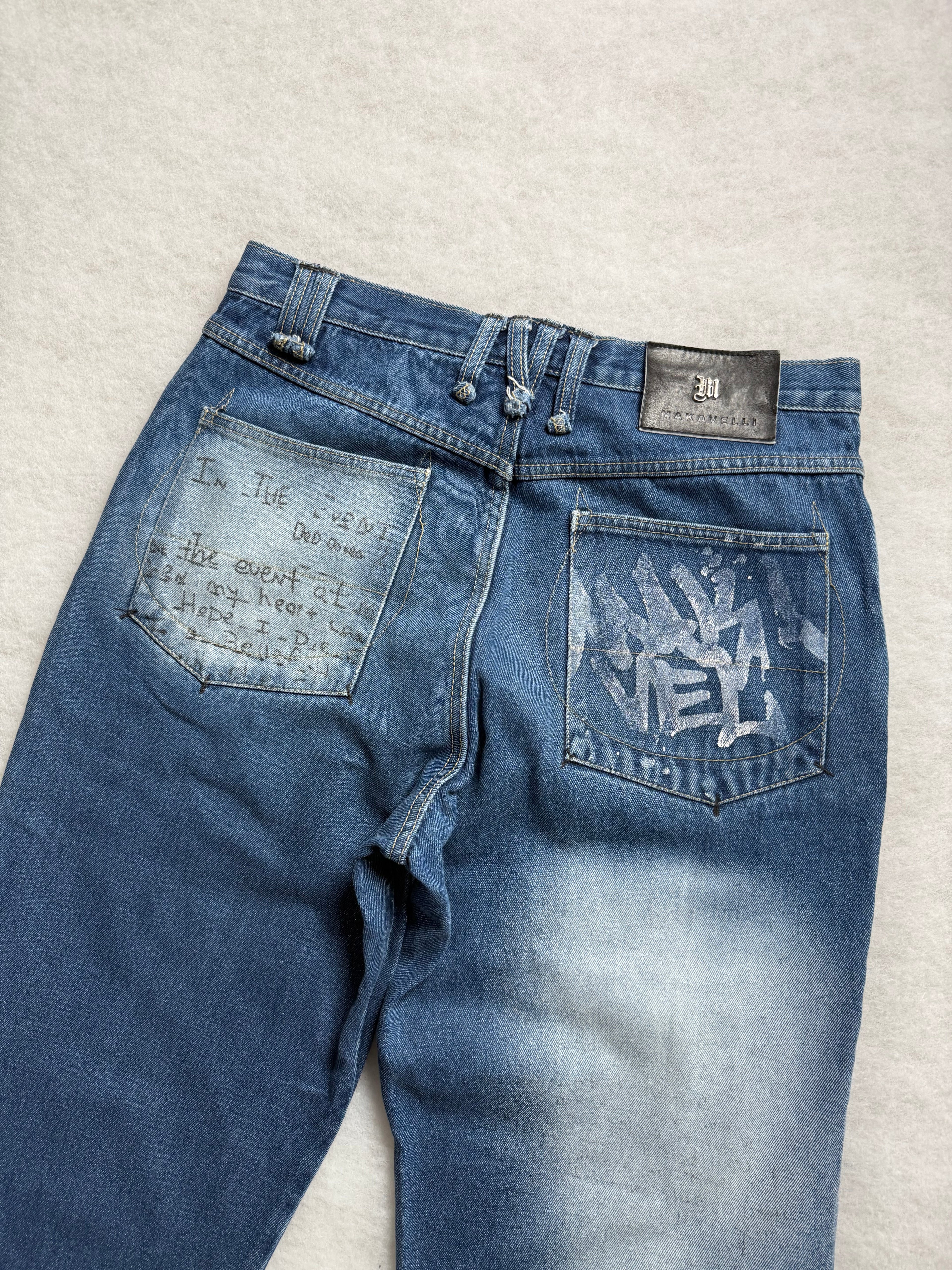 Makavelli 2 Pac Hip Hop Jeans 34