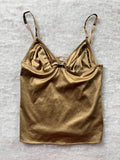 Goldenes Dolce & Gabbana Trägertop