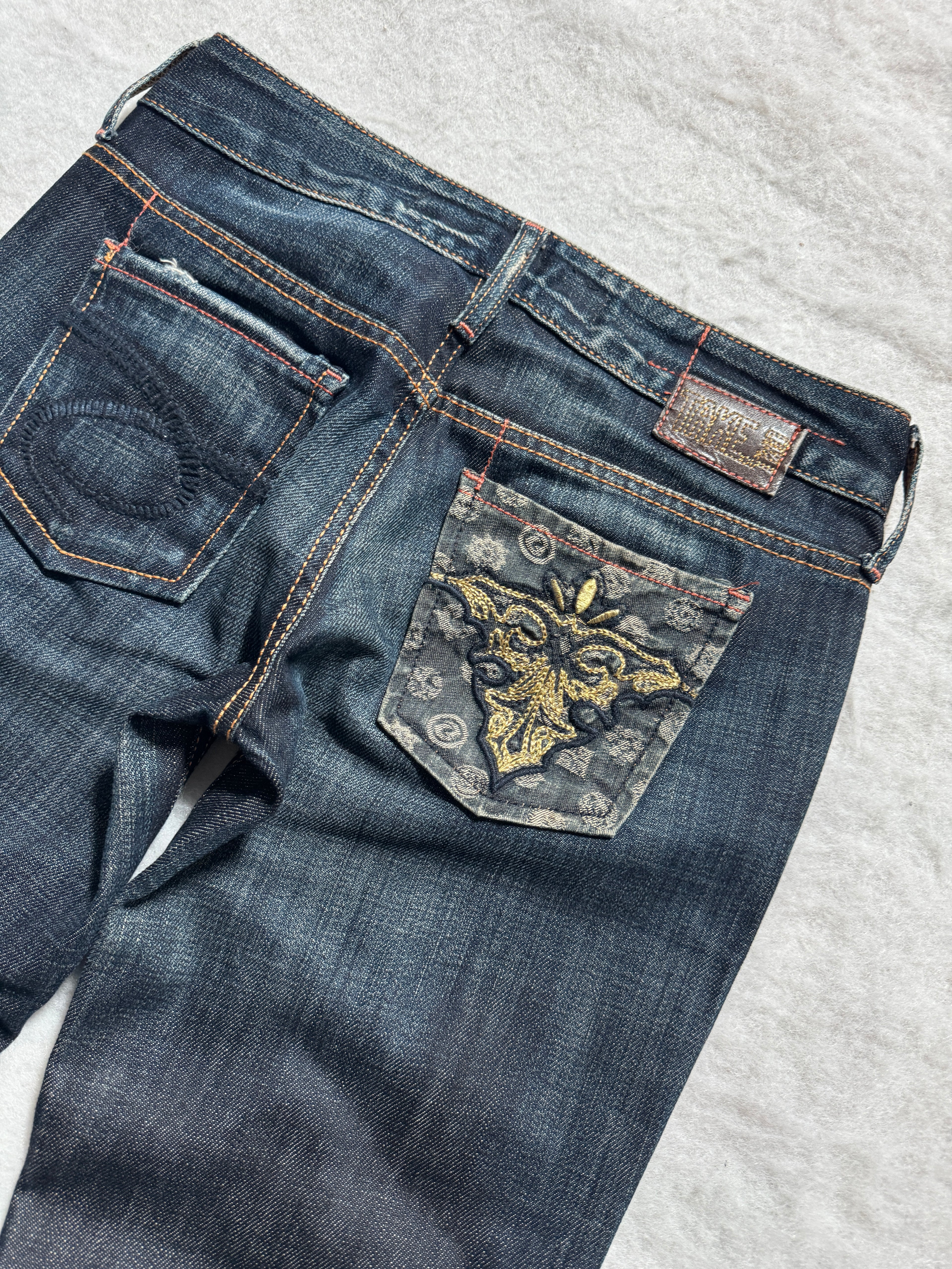 Take Two Boot Cut Low Waist Jeans