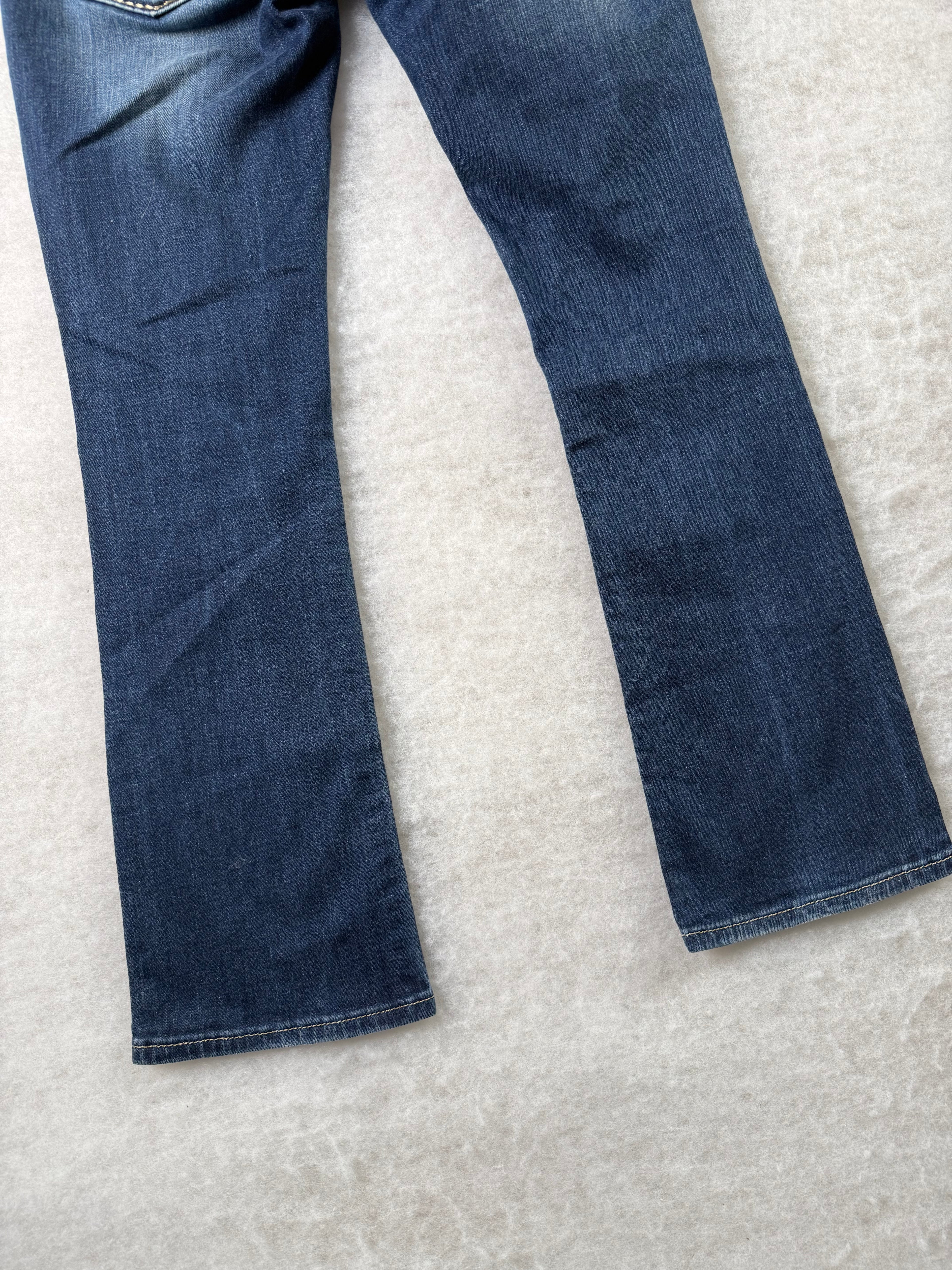 Miss Me Boot Cut Low Waist Jeans 27