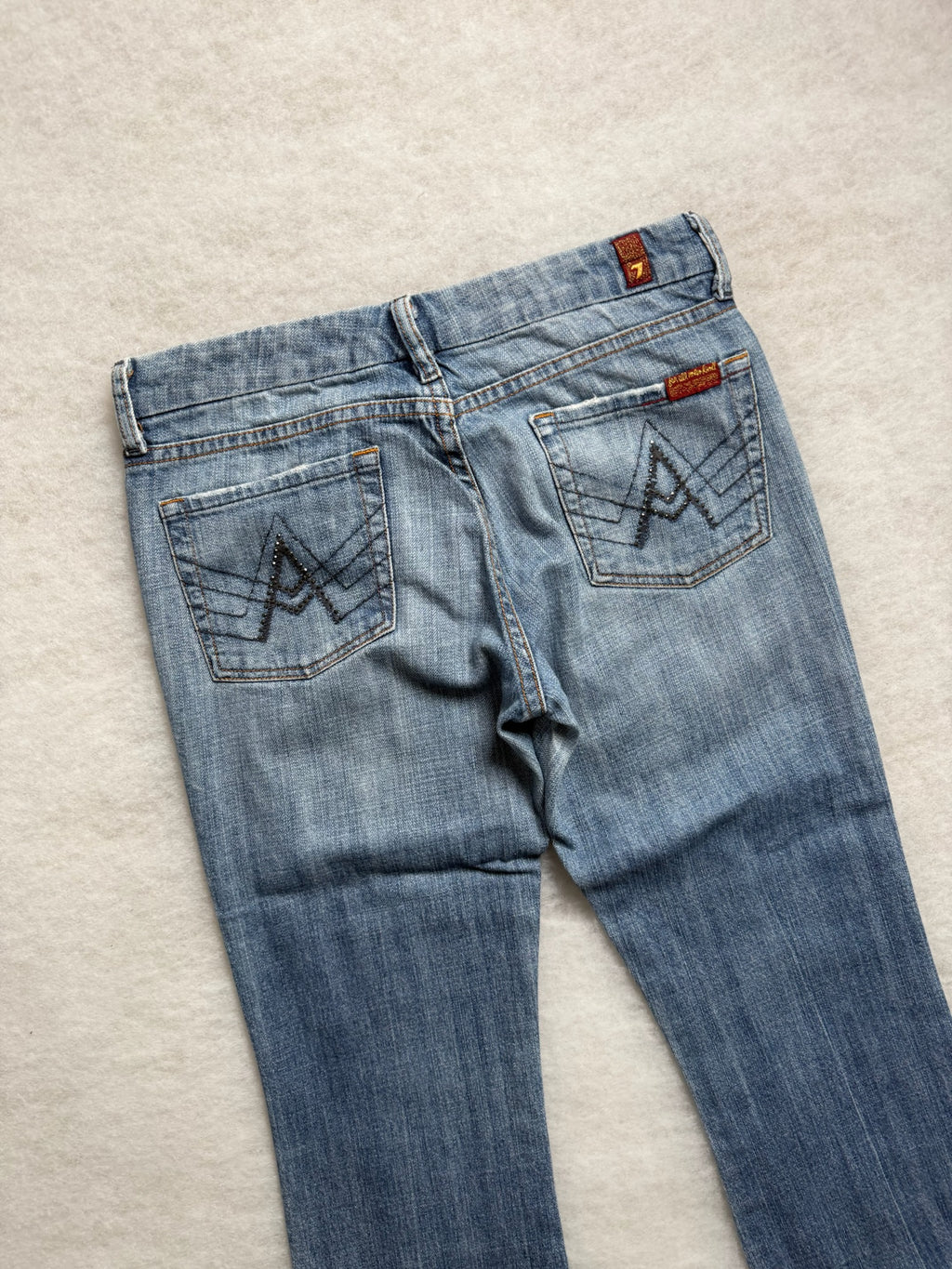 Seven Boot Cut Low Waist Jeans 27