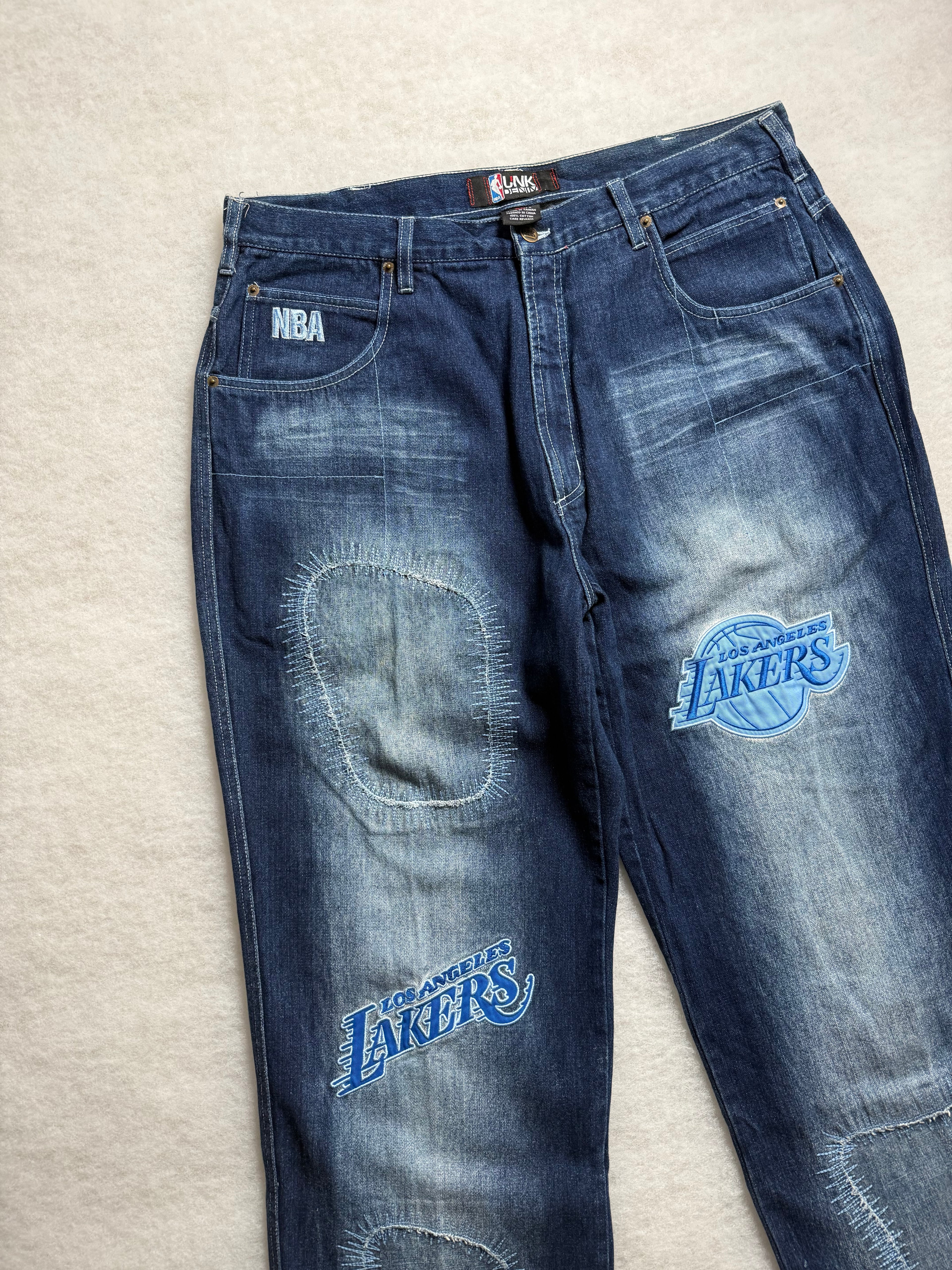 NBA UNK Lakers Hip Hop Jeans 38