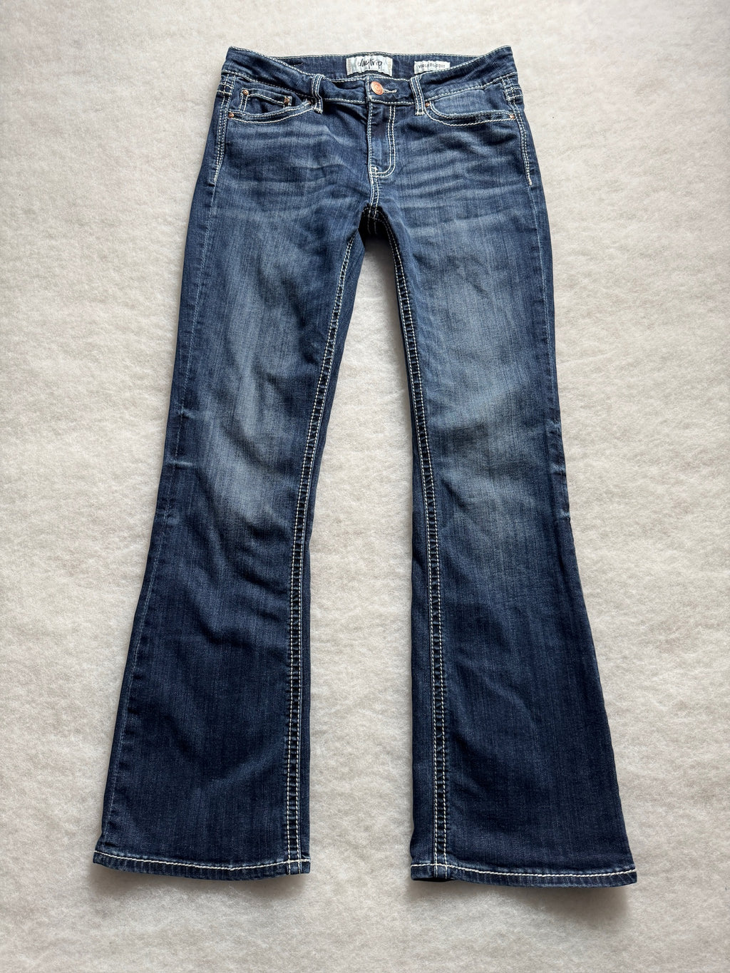 Boot Cut Low Waist Jeans
