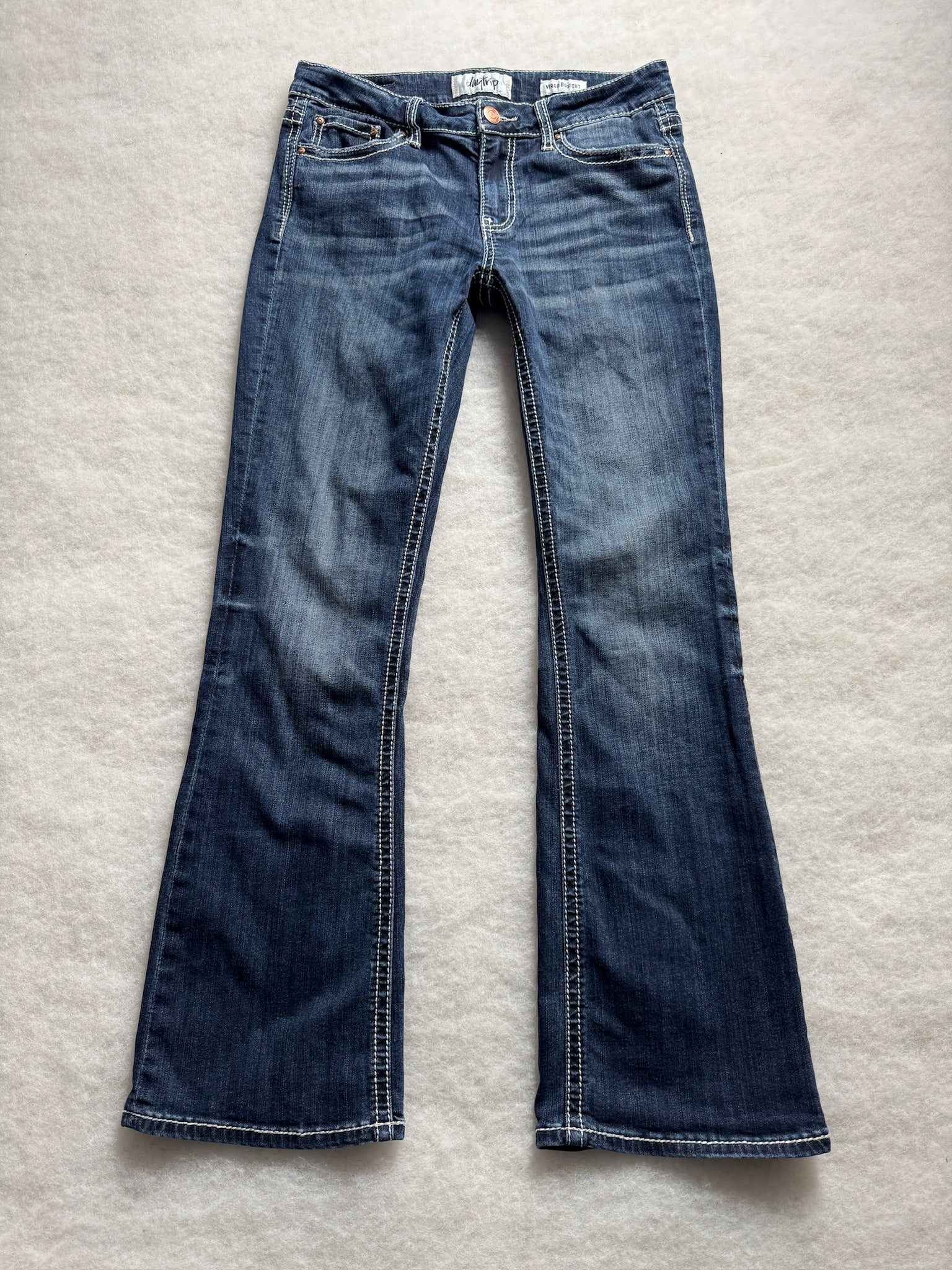 Boot Cut Low Waist Jeans