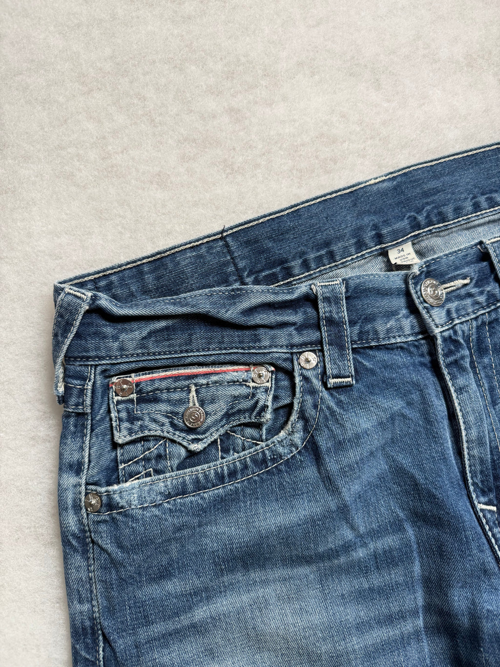 True Religion Jeans Straight 34
