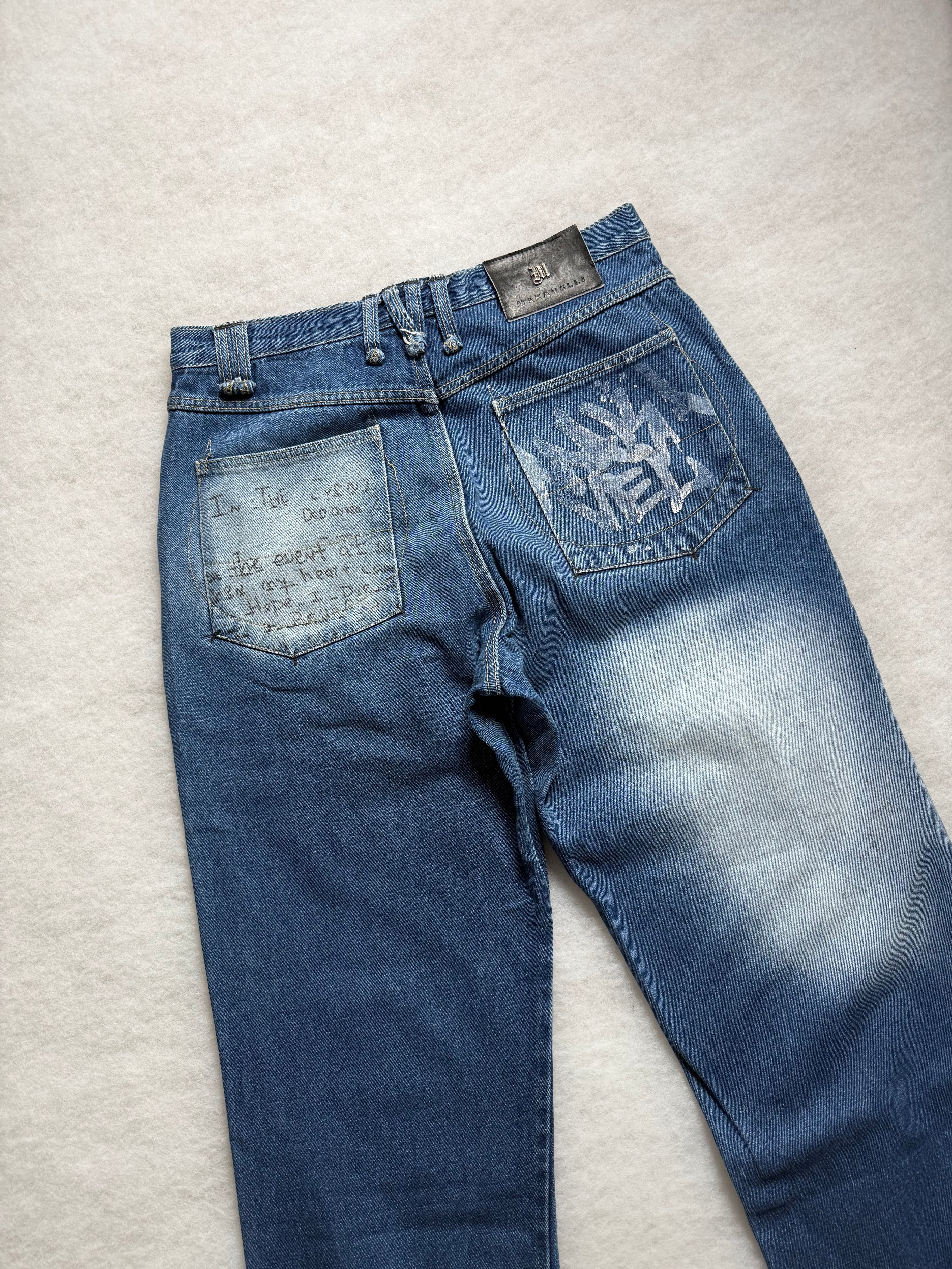 Makavelli 2 Pac Hip Hop Jeans 34