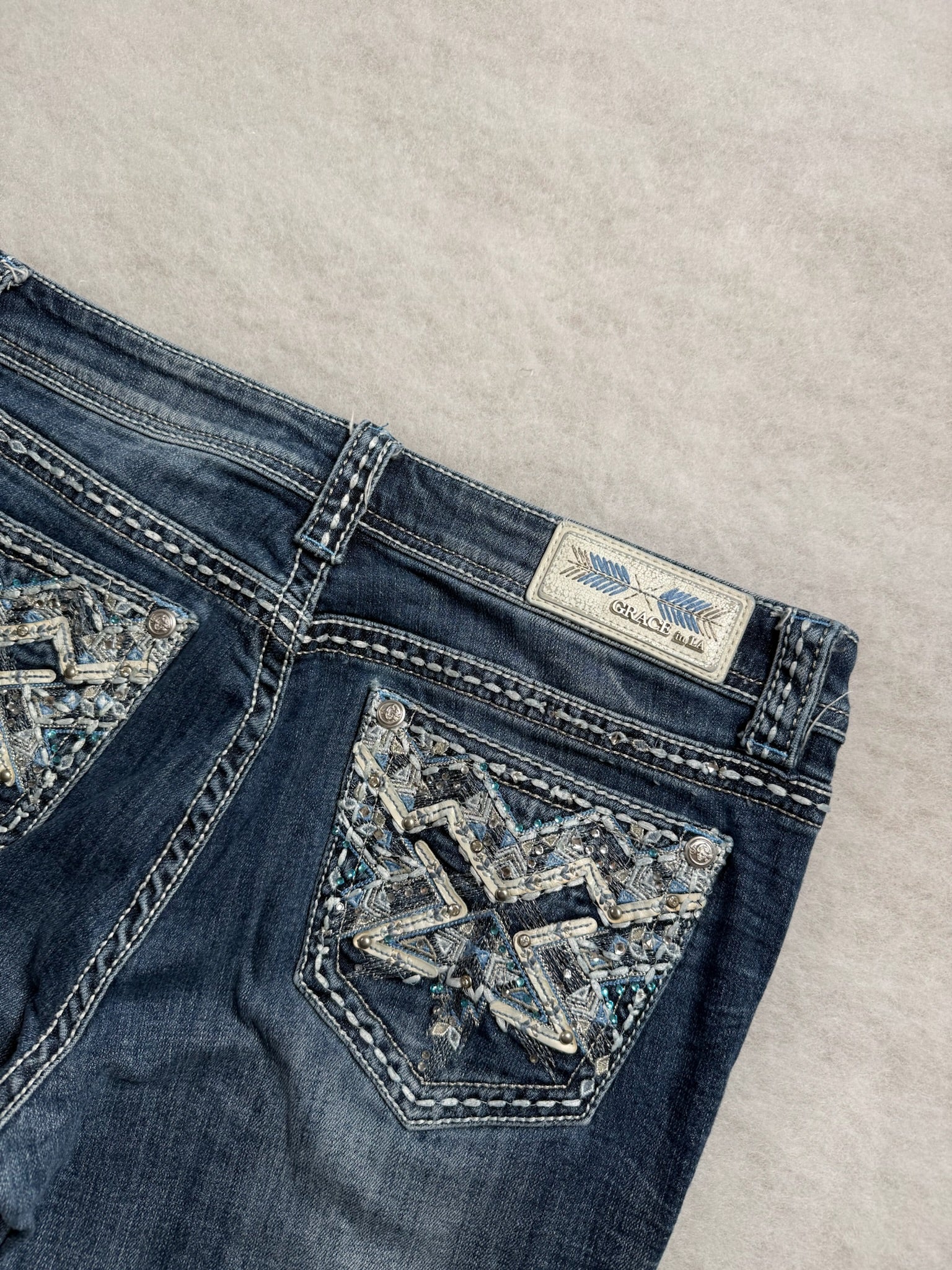 Grace Boot Cut Low Waist Jeans