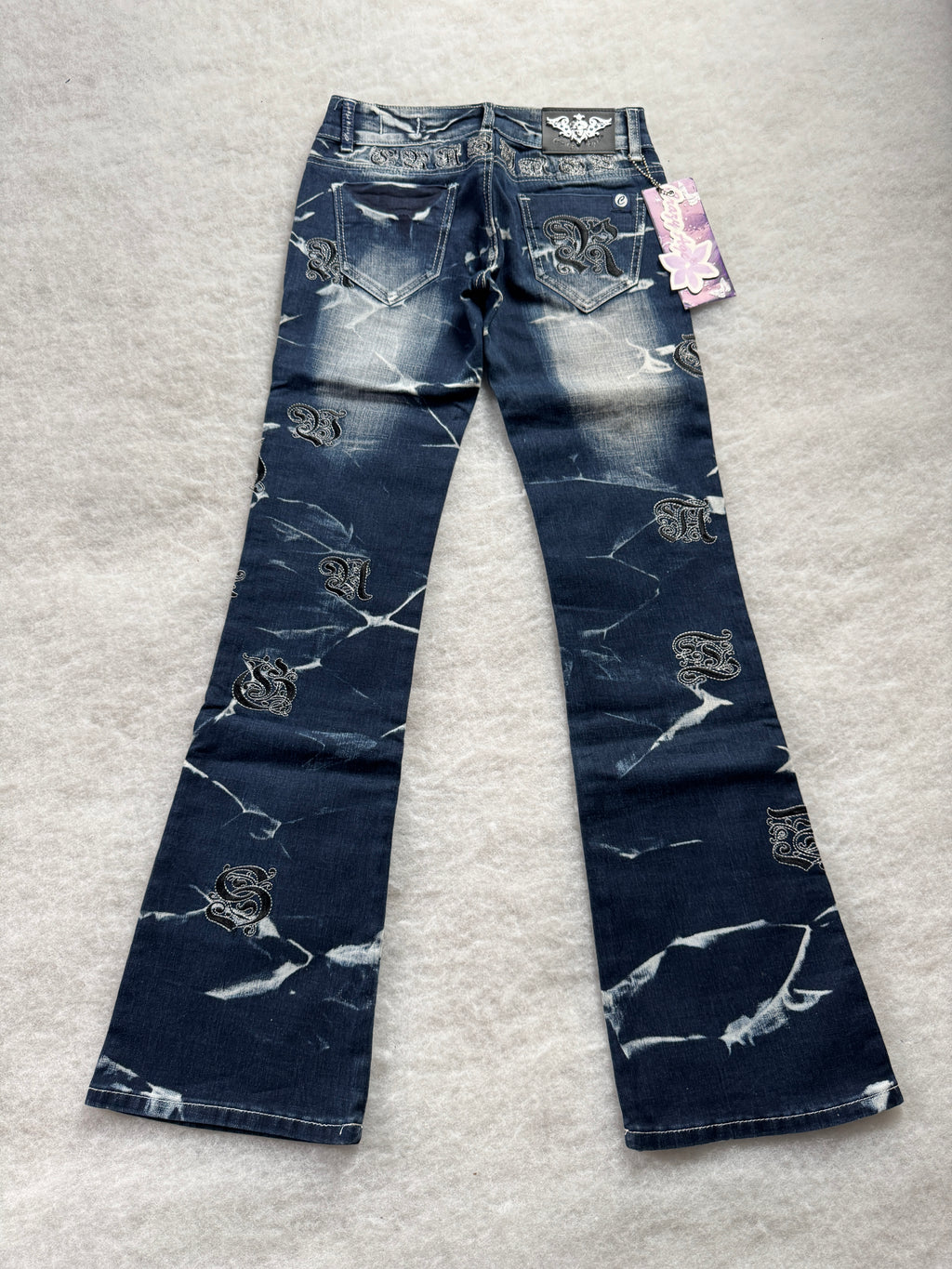 Crazy Age Boot Cut Low Waist Jeans 28